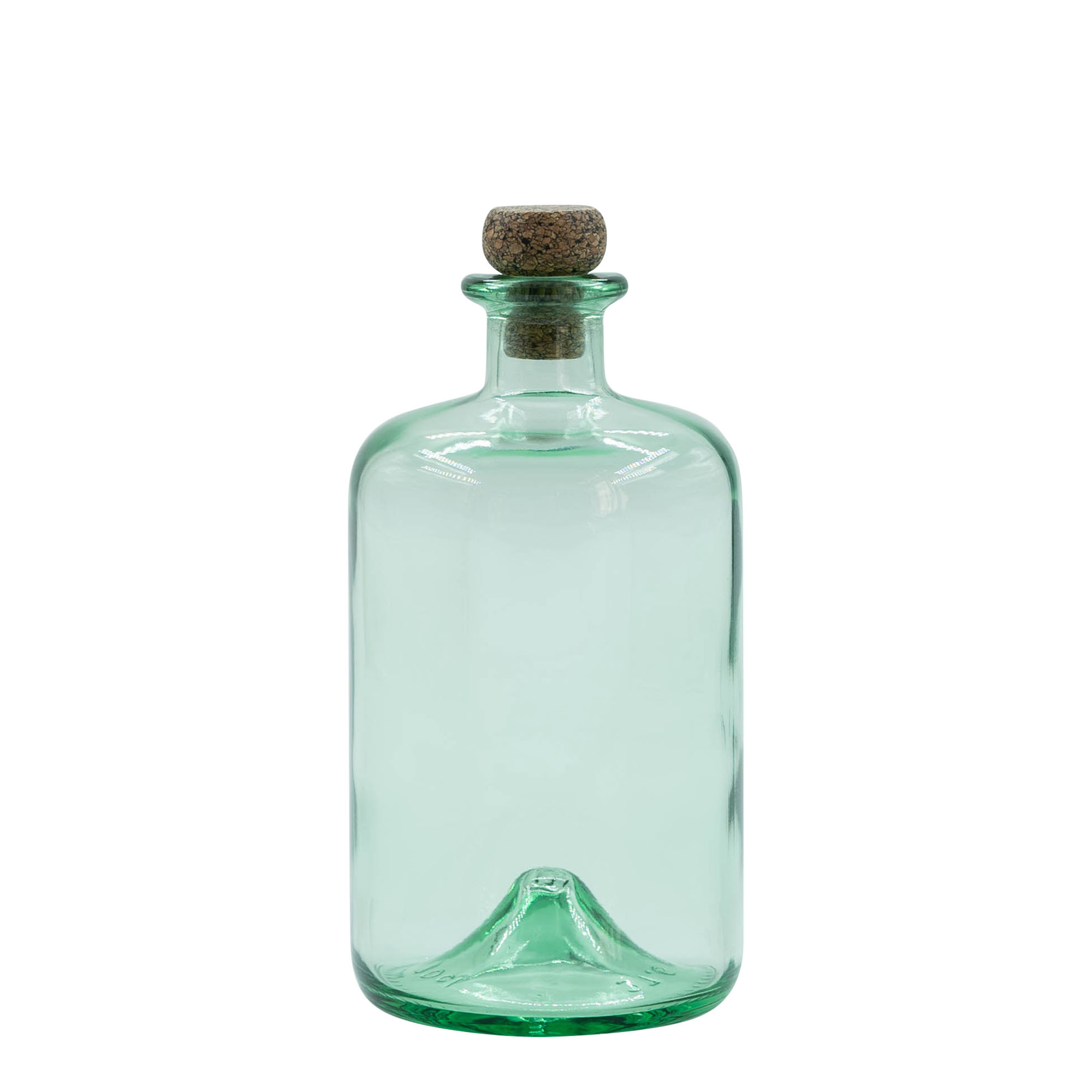 700 ml staklena boca 'Pharma', grlo: pluta