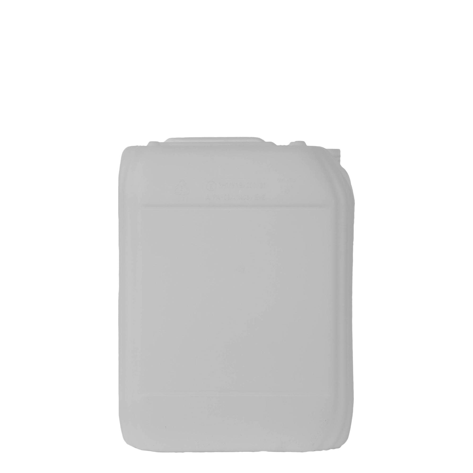 Kanister 20 l, kvadratni, HDPE plastika, prirodna, otvor: ND 60 Kanister 20 l, kvadratni, HDPE plastika, prirodna, otvor: ND 60