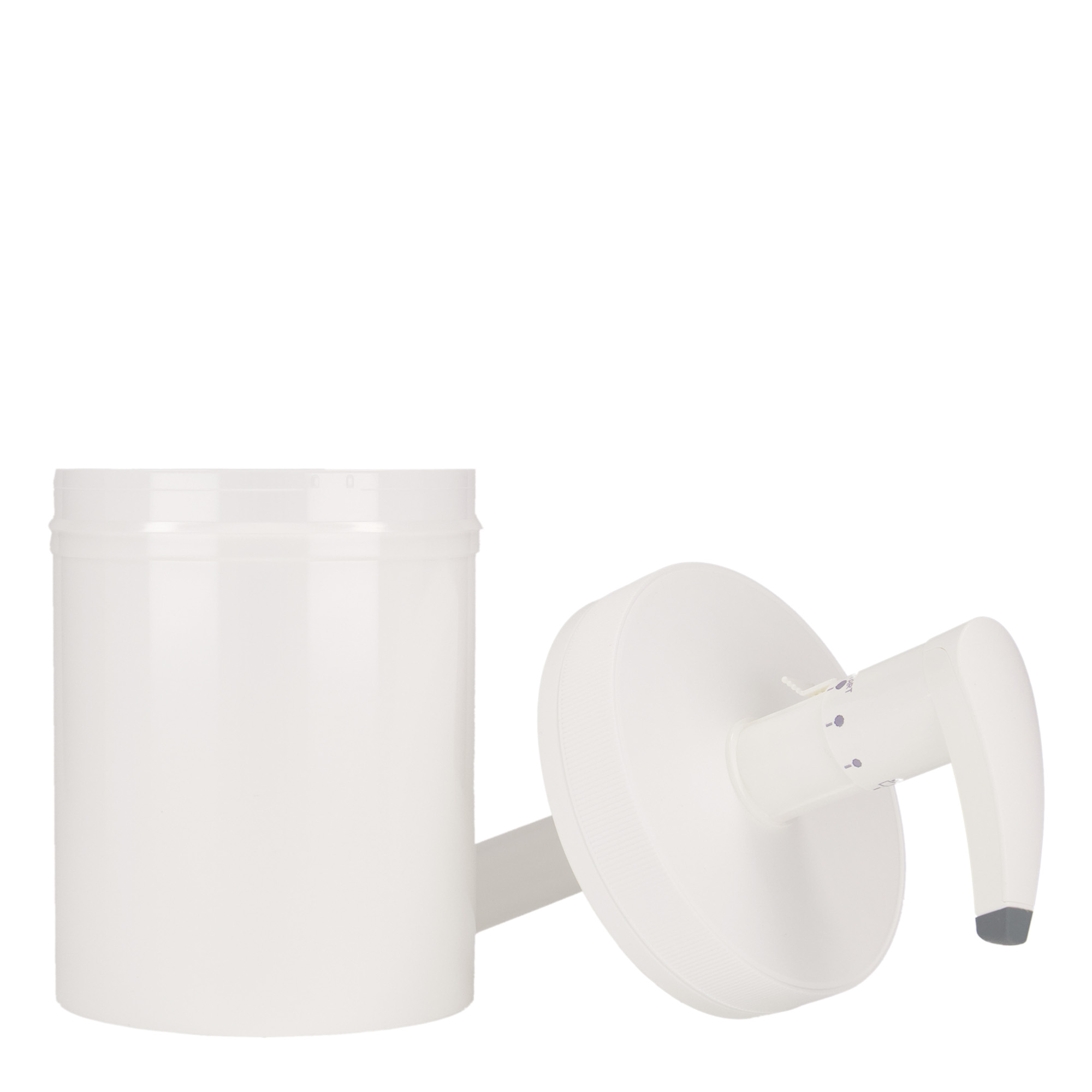 1.240 ml boca za doziranje 'Securibox', PP-plastika, bijela, grlo: navojni zatvarač