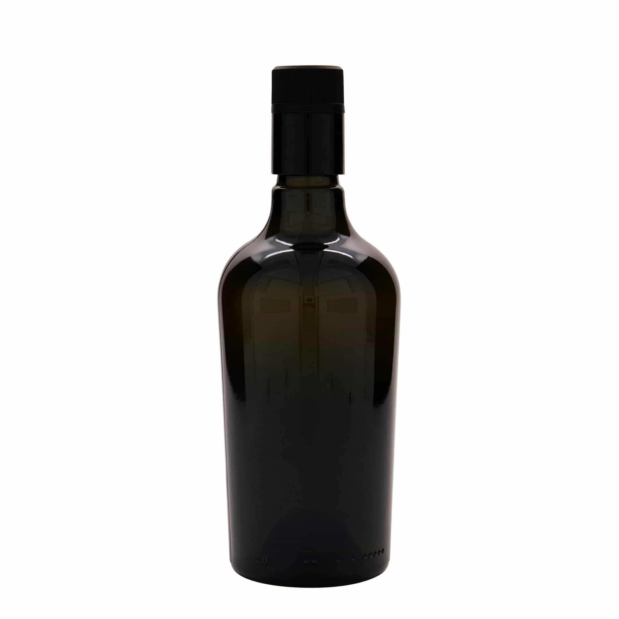 Flaša za sirće/ulje 500 ml 'Oleum', staklo, antikno zelena, otvor: DOP
