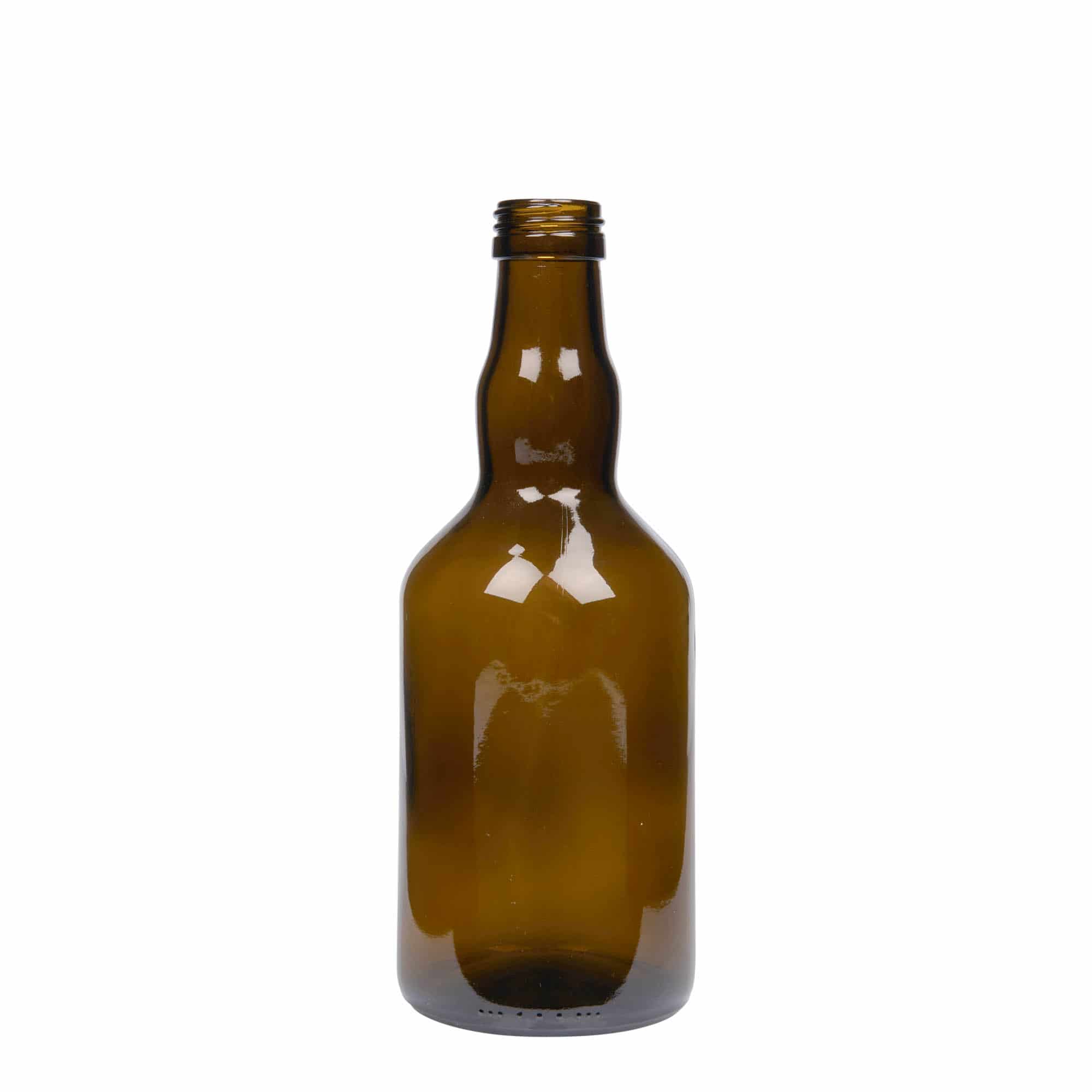 Staklena flaša 500 ml 'Olona', antikno zelena, otvor: PP 31,5 Staklena flaša 500 ml 'Olona', antikno zelena, otvor: PP 31,5
