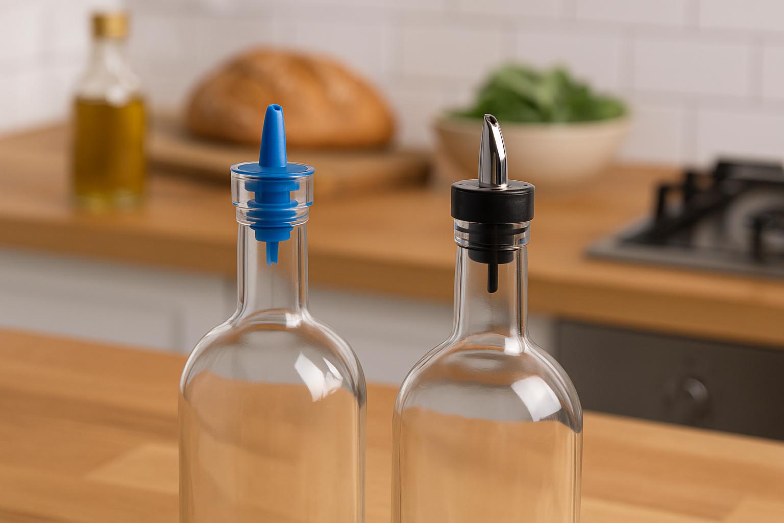 Mlaznica za izlijevanje, PE plastika, prozirna