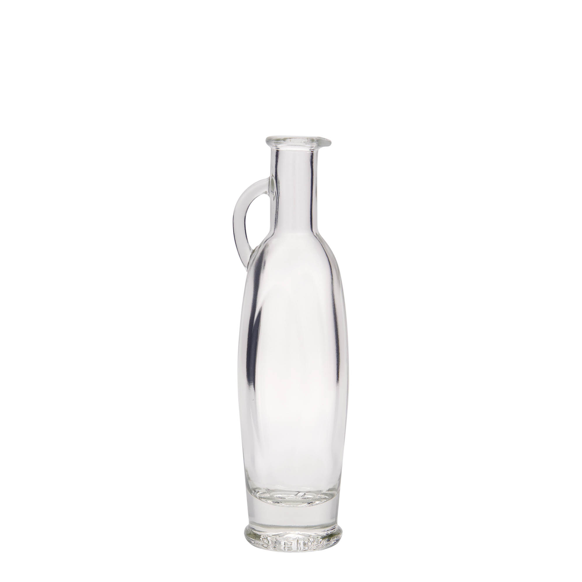 100 ml staklena boca 'Eleganta', ovalna, otvor: čep