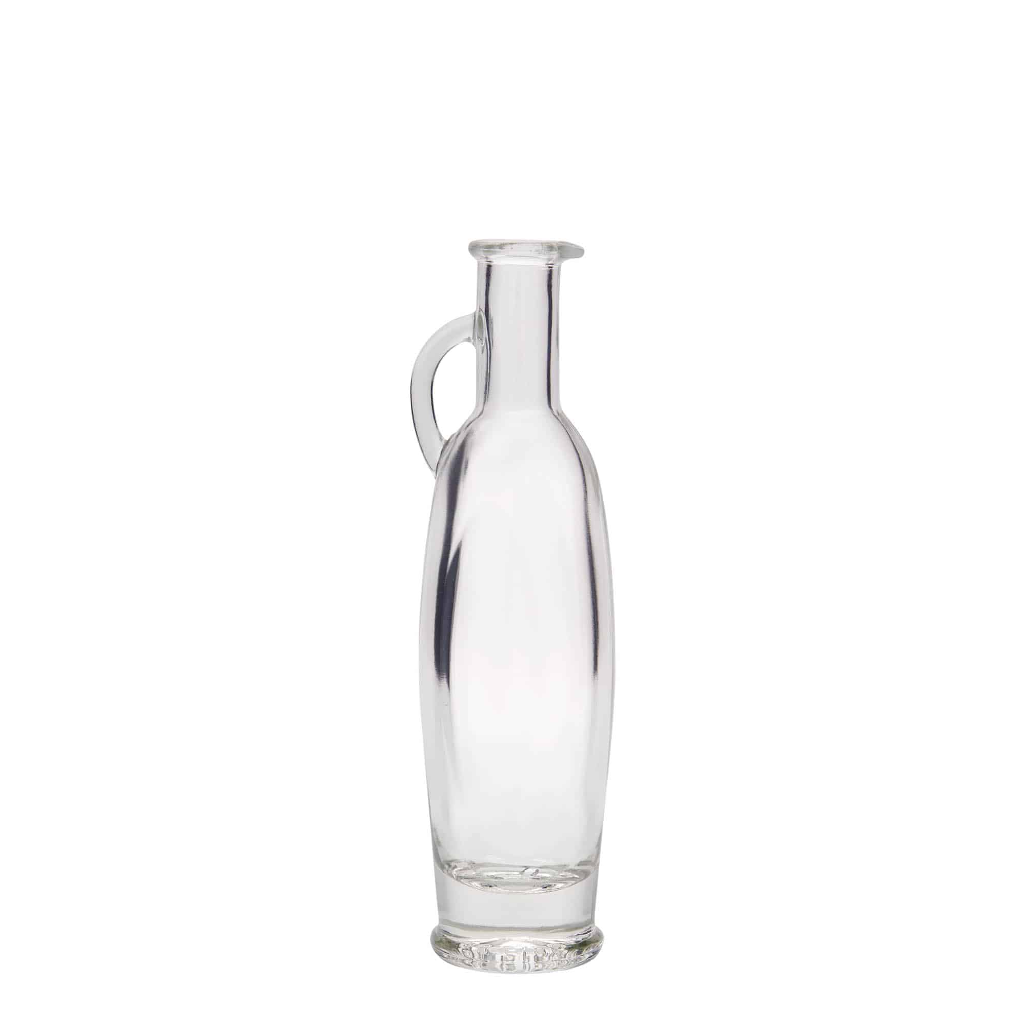 100 ml staklena boca 'Eleganta', ovalna, otvor: čep