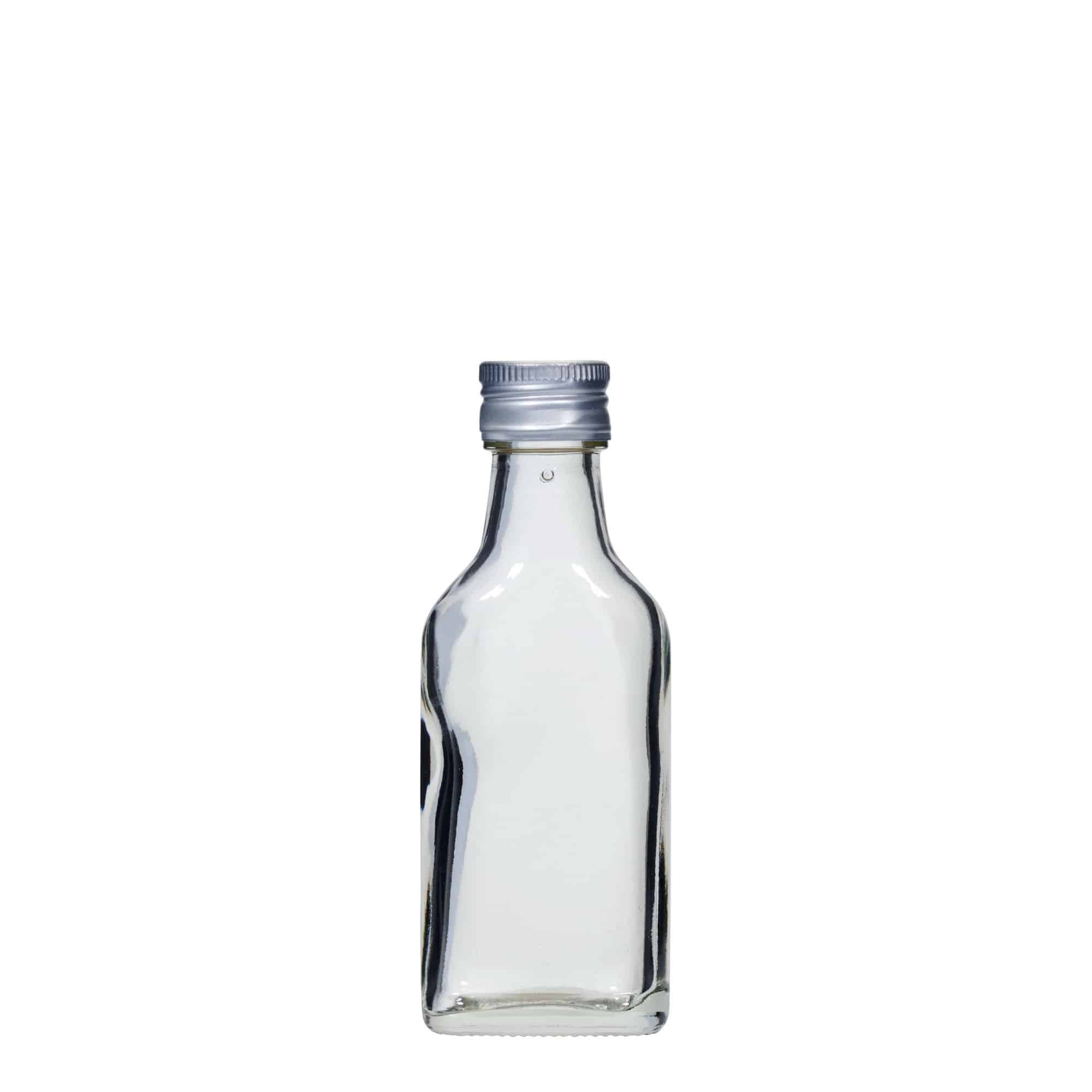 40 ml bočica za džep, pravougaona, otvor: PP 22