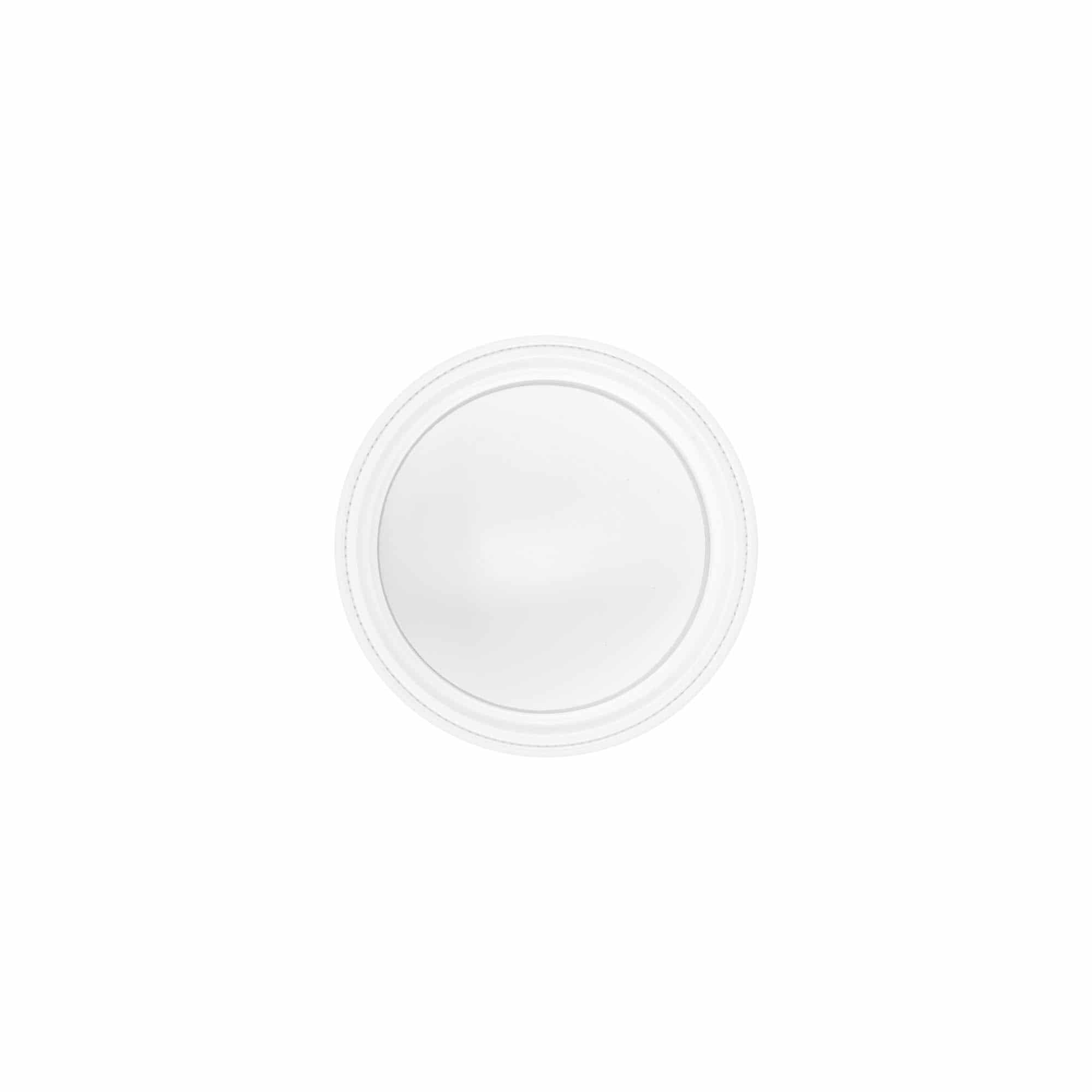 Navojni zatvarač 30 ml, SAN plastika, bijela