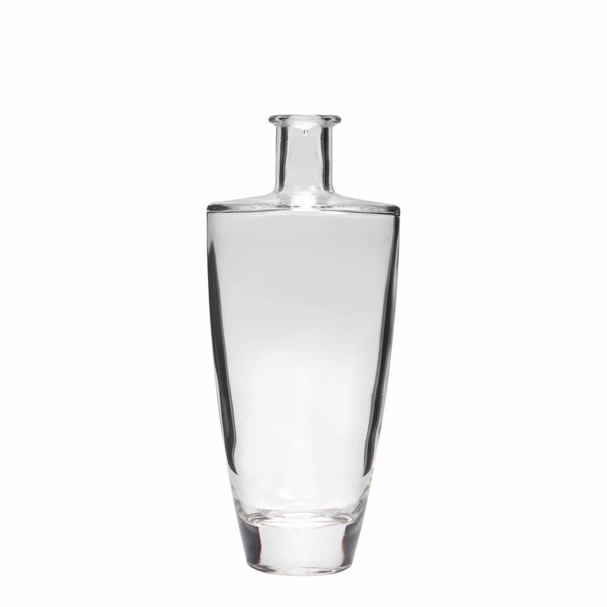 Staklena flaša 500 ml 'Vanessa', ovalna, otvor: Pluto Staklena flaša 500 ml 'Vanessa', ovalna, otvor: Pluto