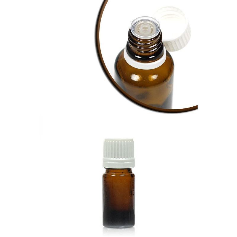 Medicinska flaša 5 ml, staklo, smeđa, otvor: DIN 18