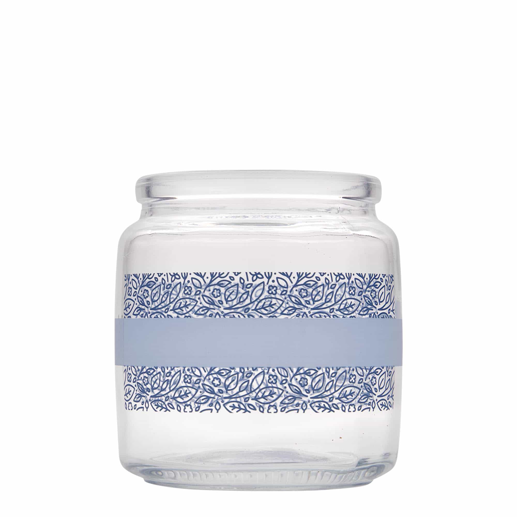 Staklenka sa plutom 750 ml 'Giara', motiv: Naturalmente blu, otvor: Pluto