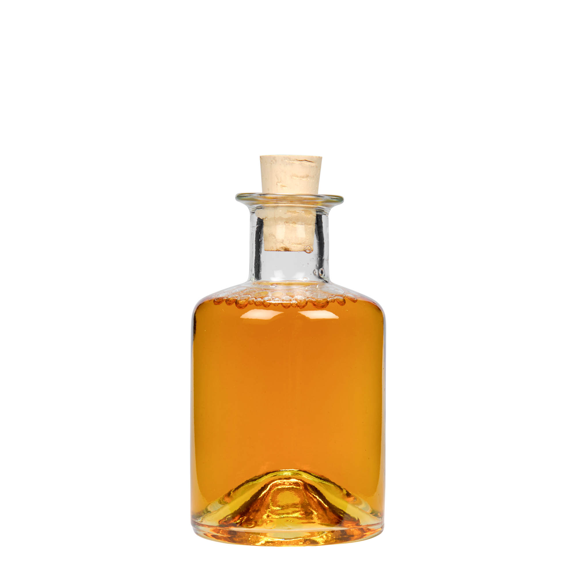 200 ml staklena bočica apotekarska, otvor: čep