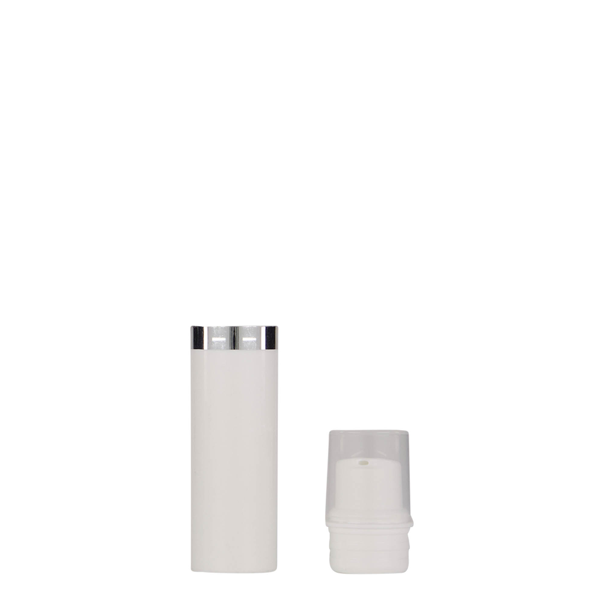 10 ml Airless dozer 'Nano', PP-plastika, bijeli