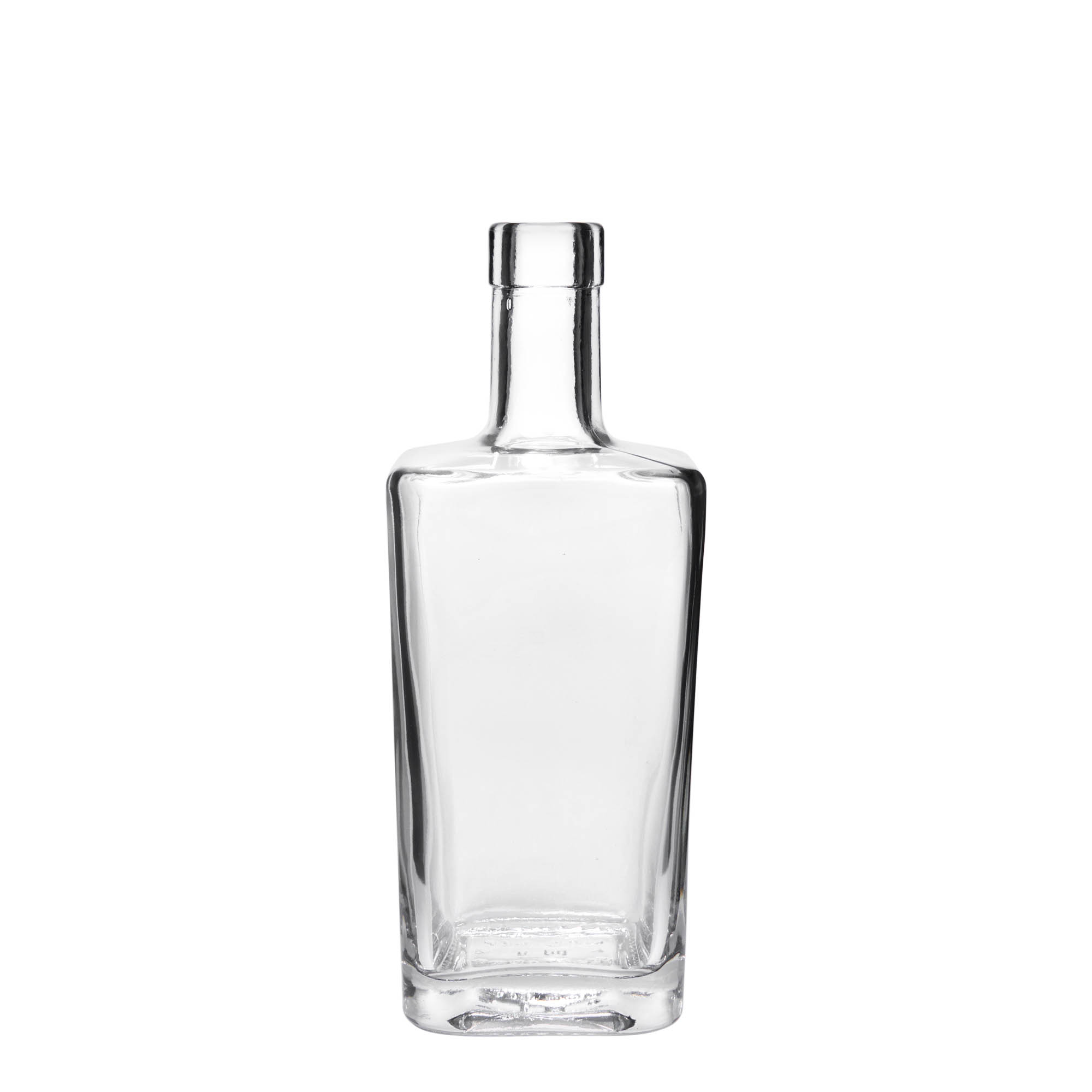 500 ml staklena boca „Noel“, kvadratna, grlo: čep