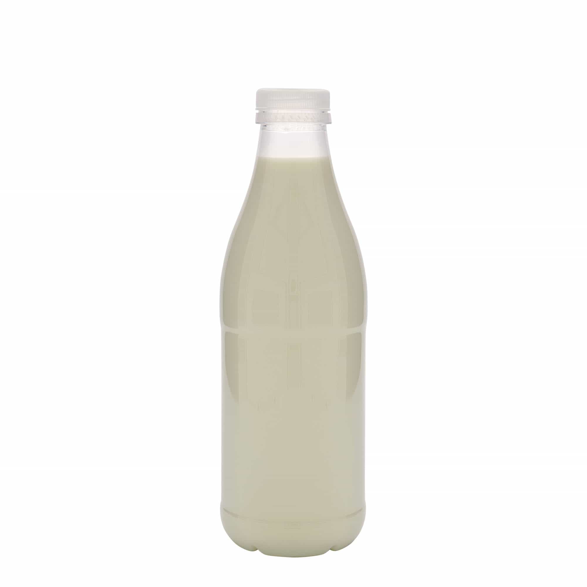1.000 ml PET boca 'Mlijeko i sok', plastika, otvor: 38 mm