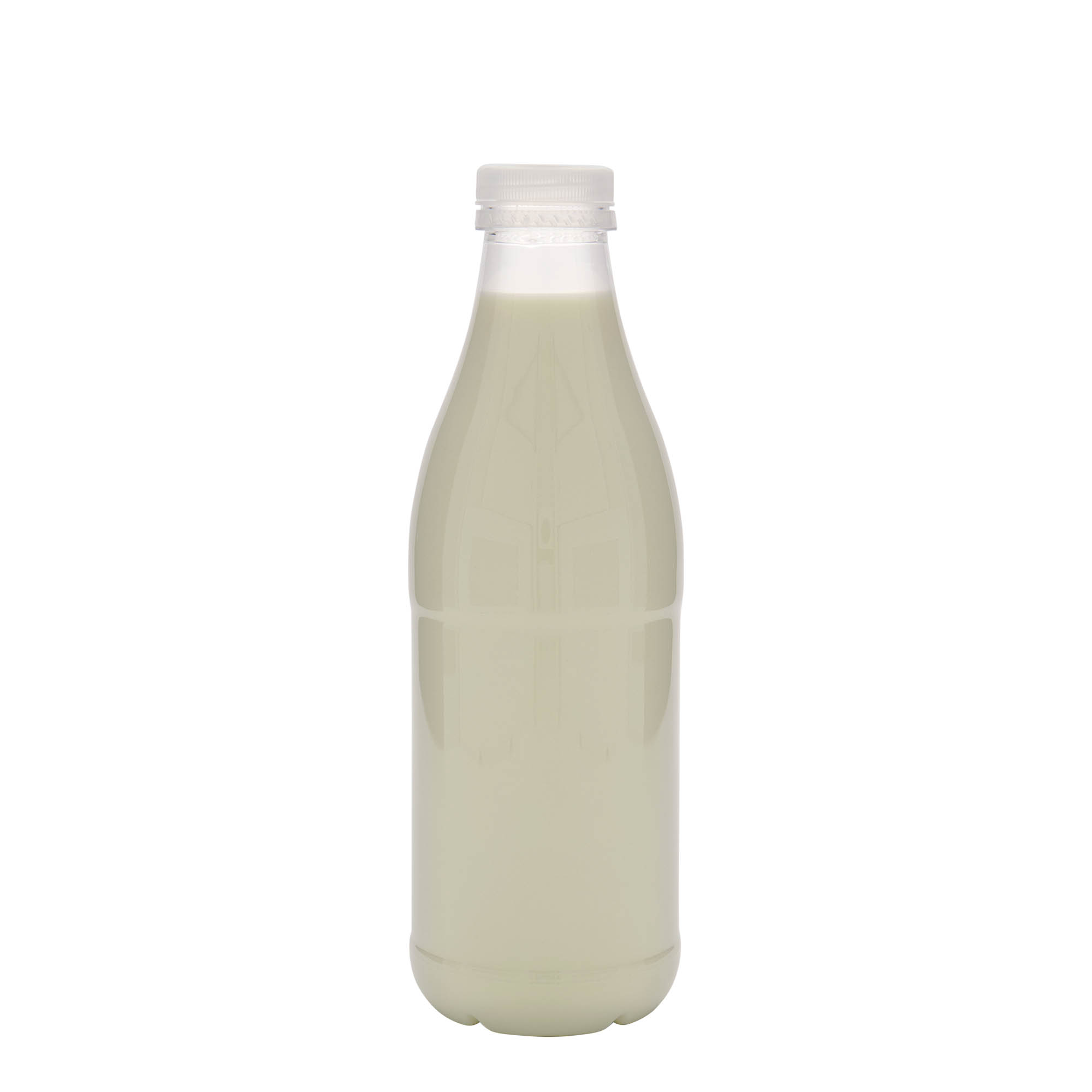 1.000 ml PET boca „Mlijeko i sok“, plastika, otvor: 38 mm