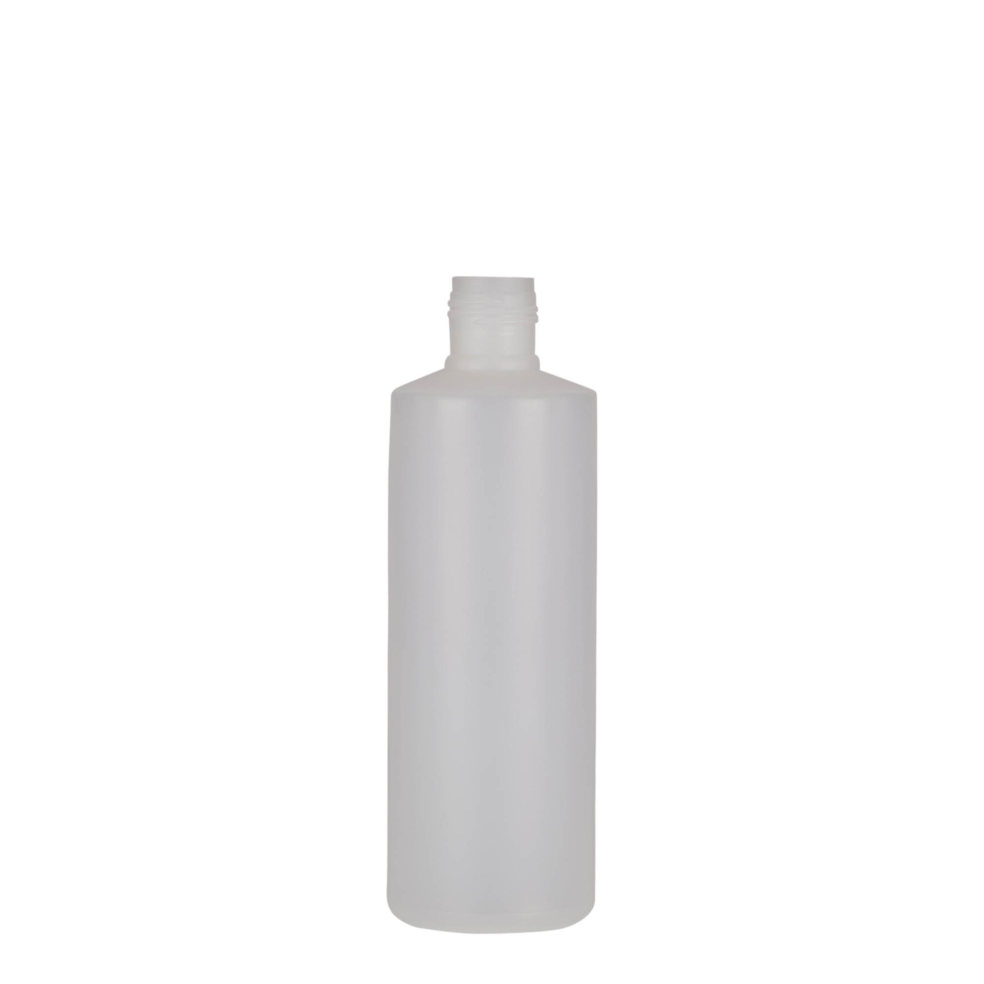 200 ml okrugla boca, PE-plastika, prirodna, otvor: navojni zatvarač