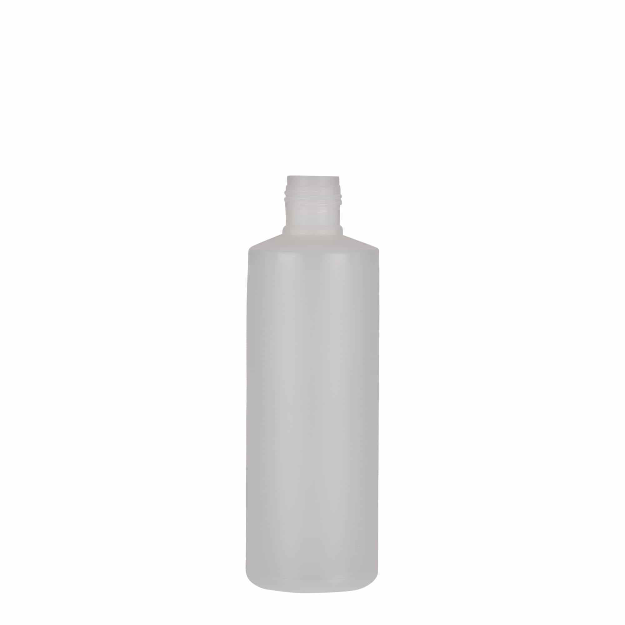 200 ml okrugla boca, PE-plastika, prirodna, otvor: navojni zatvarač