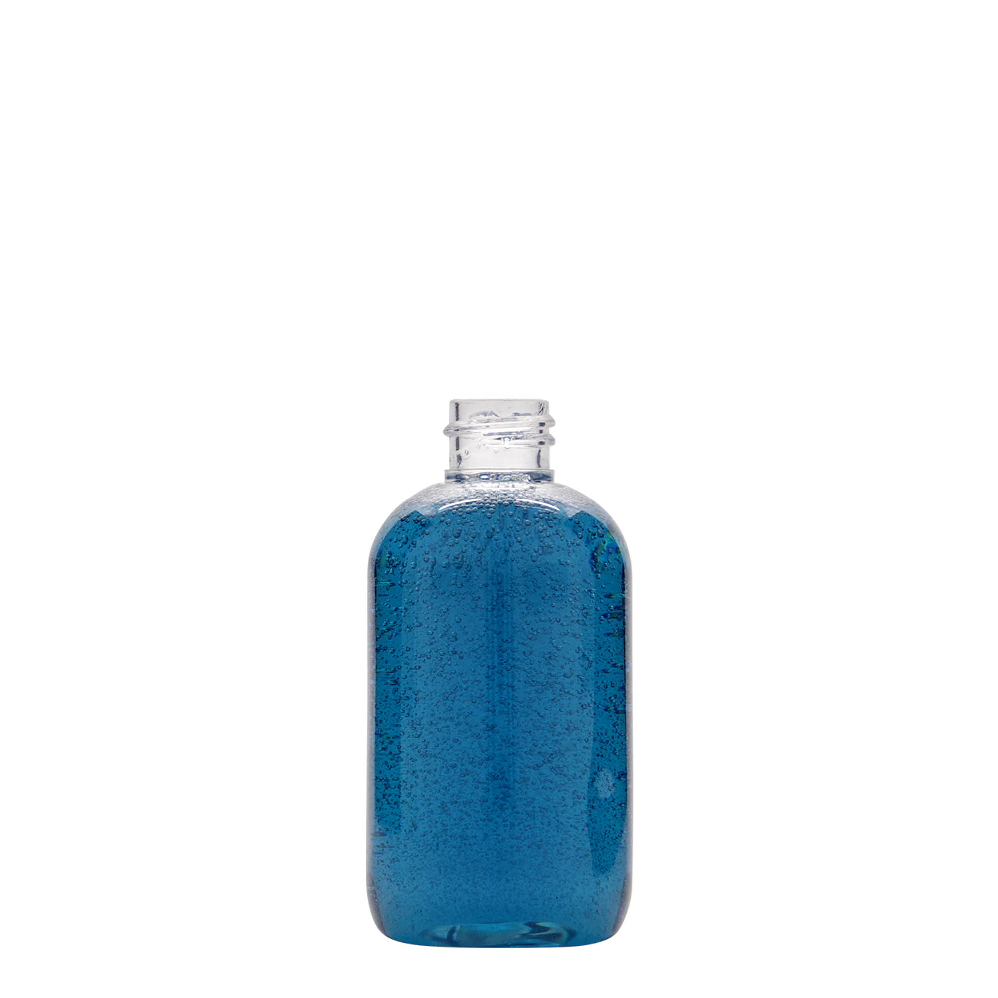 100 ml PET boca 'Boston', plastika, grlo: 20/410