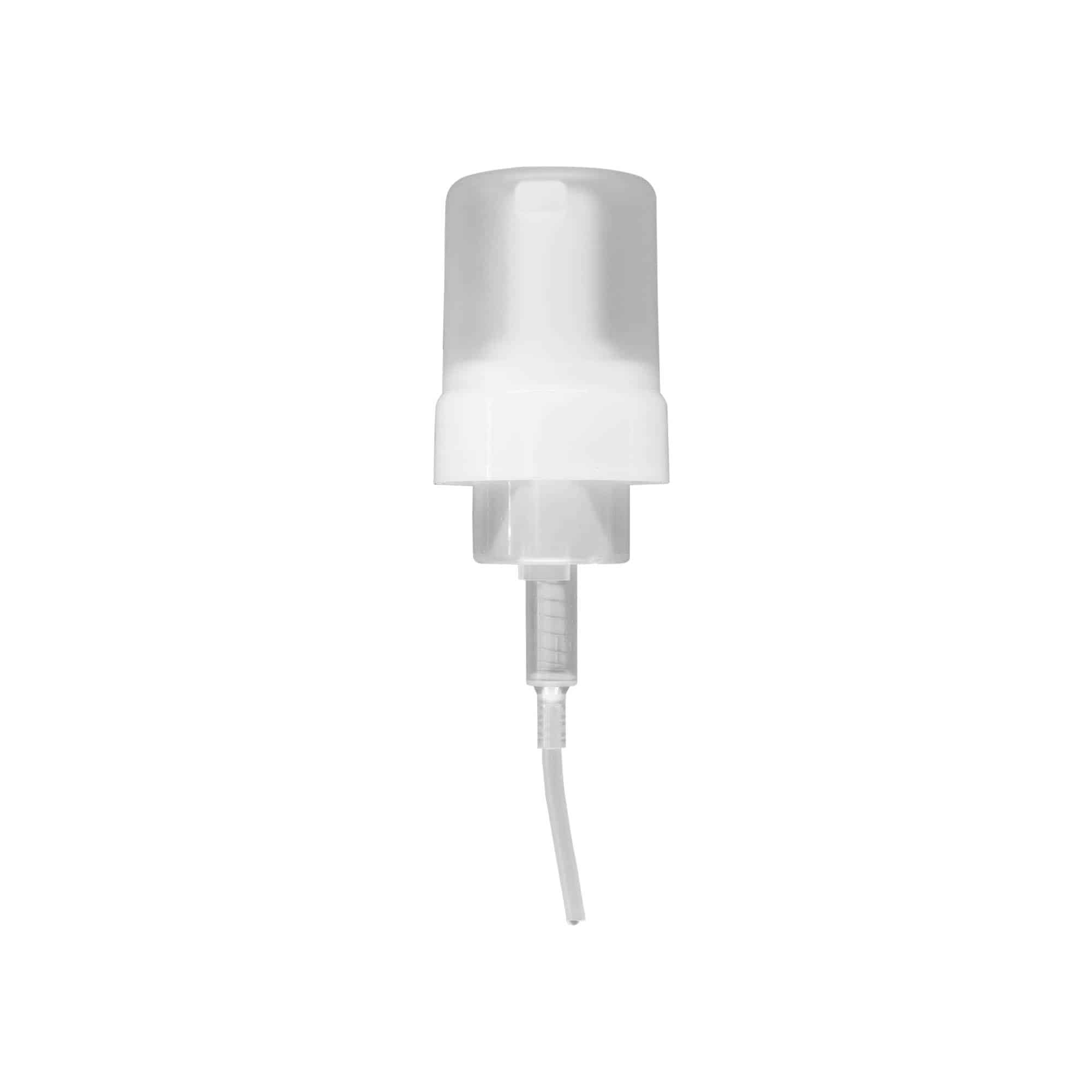 Dozator 100 ml „Foamer“, PP-plastika, bijeli, za otvor: navojni poklopac