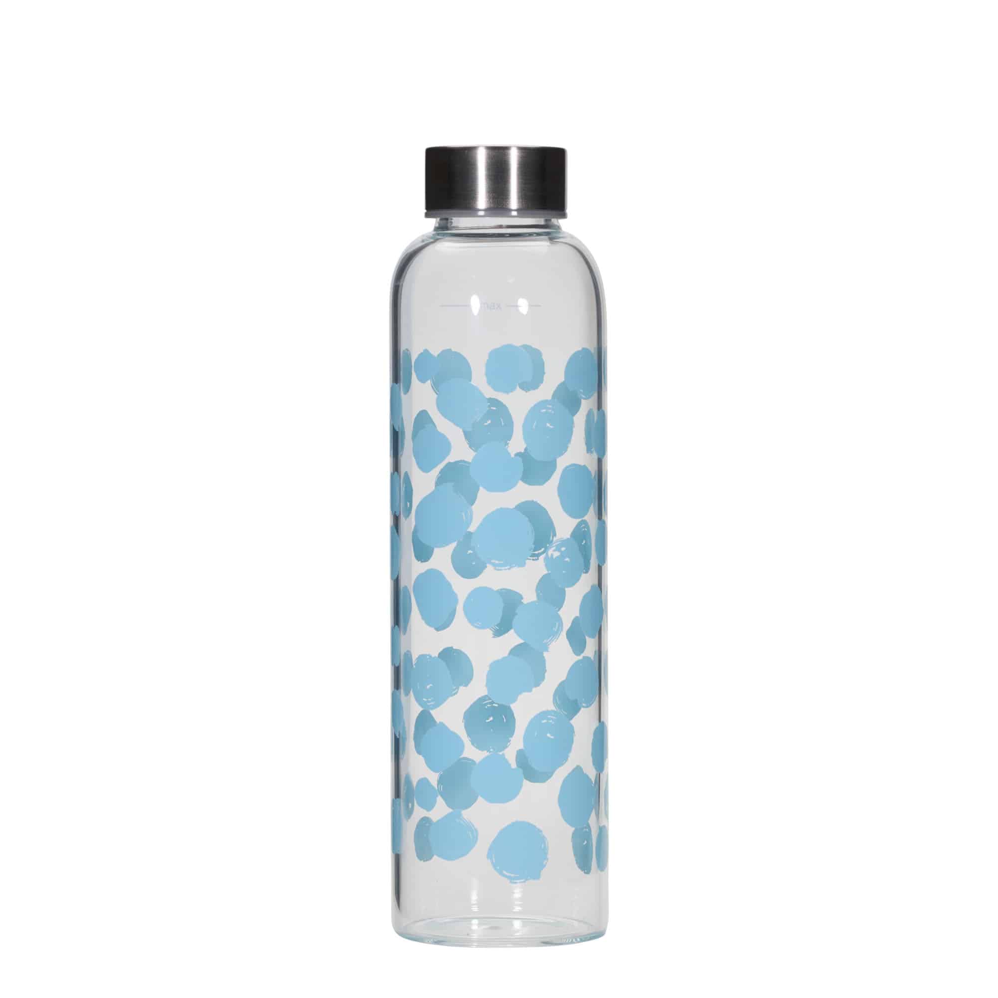 500 ml boca za piće 'Perseus - Plave tačke', otvor: navojni poklopac