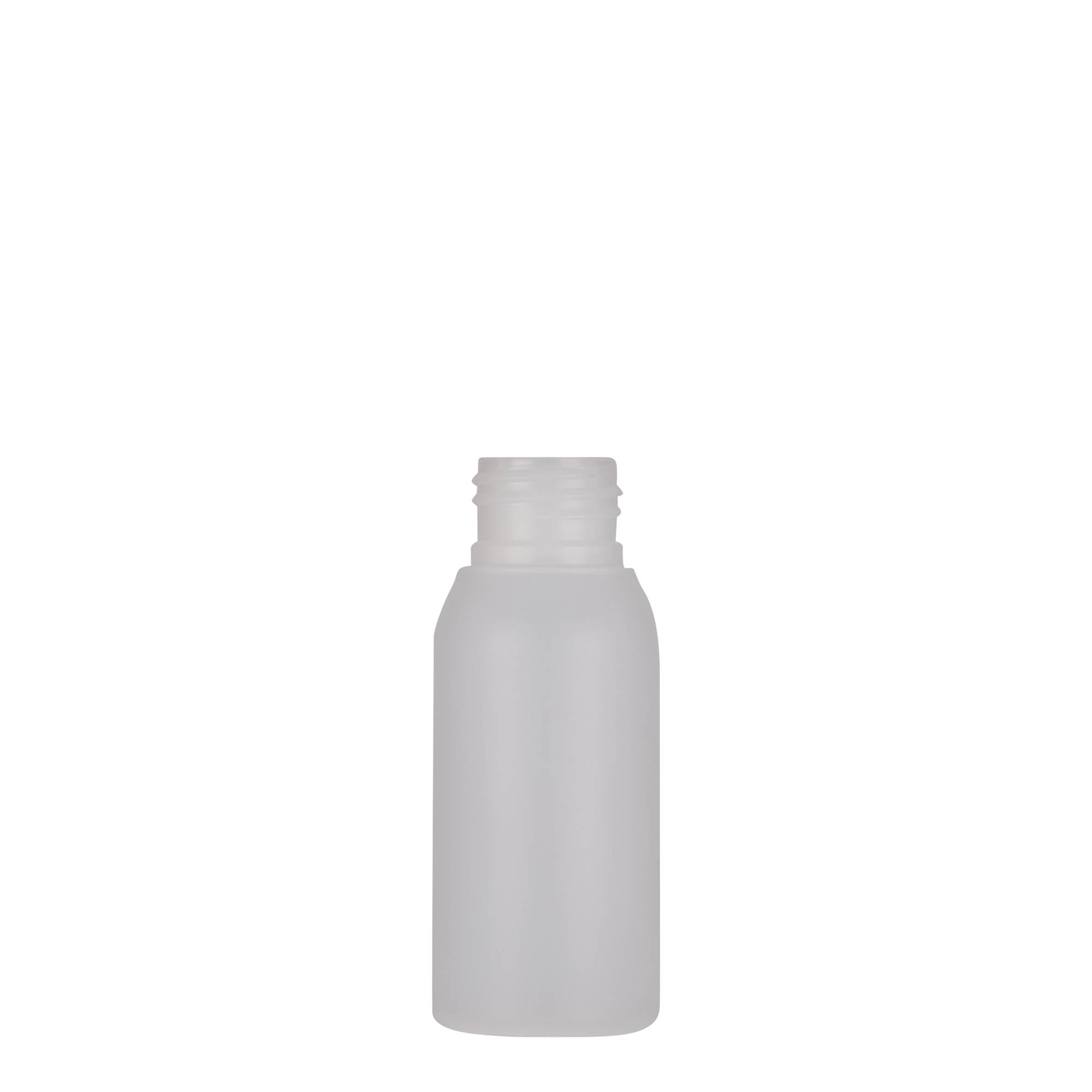 50 ml plastična boca 'Tuffy', HDPE, prirodna boja, grlo: 24/410