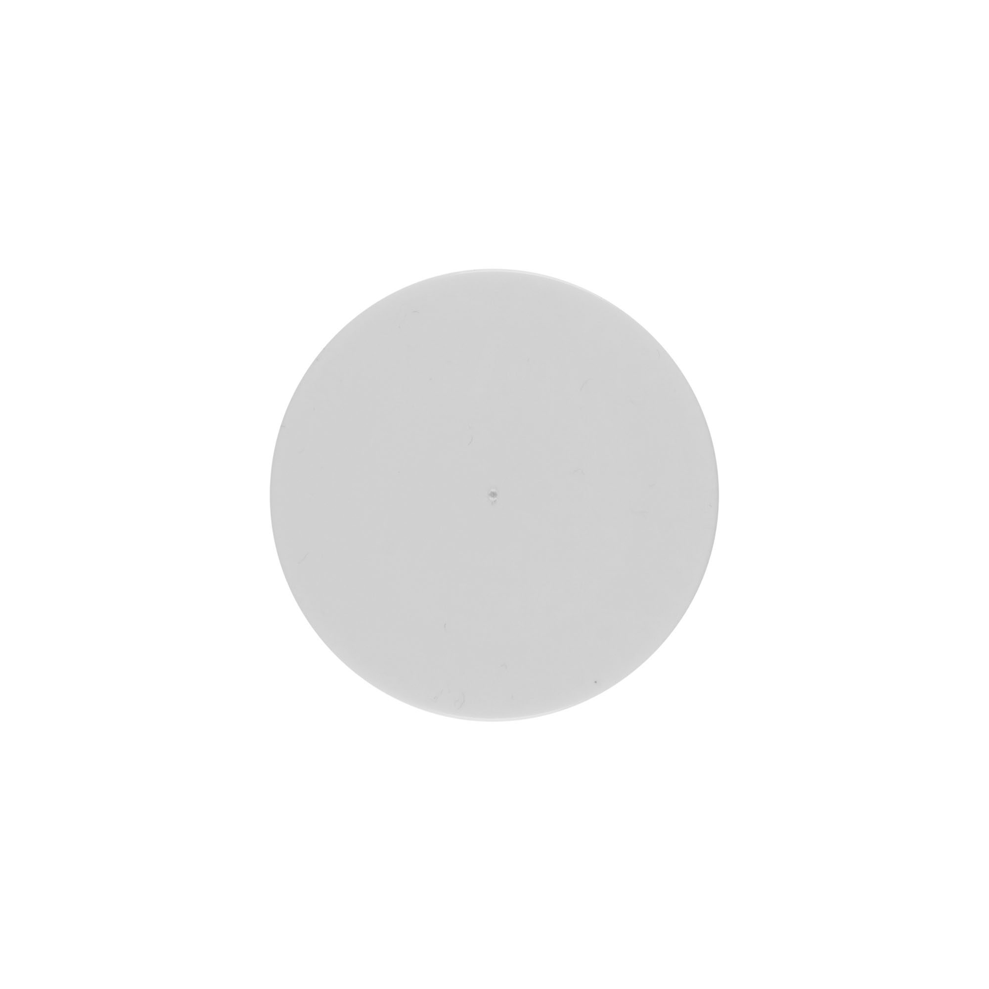 Pokrovni disk za 30 ml 'Bianca', PP-plastika, bijeli