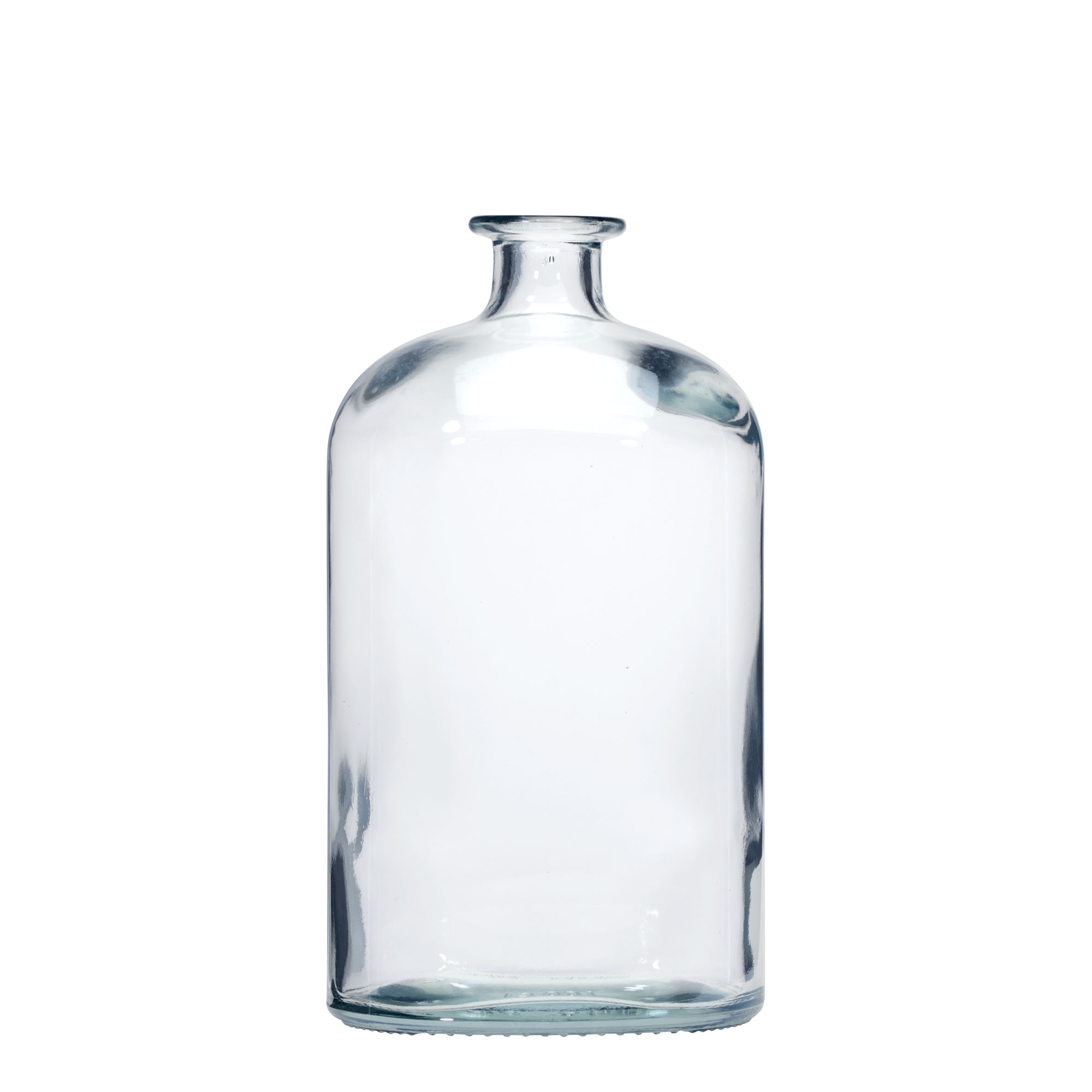 1.000 ml staklena boca 'Dundee', ovalna, grlo: čep 1.000 ml staklena boca 'Dundee', ovalna, grlo: čep