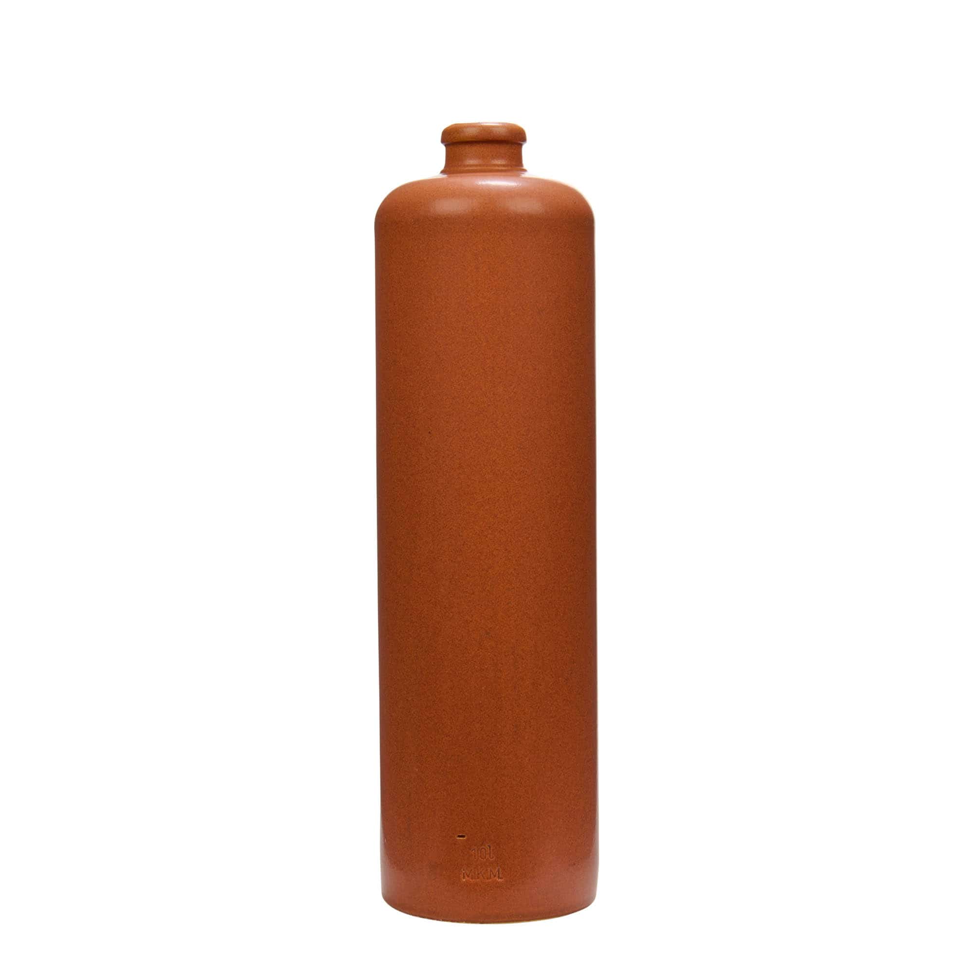 Glineni vrč 1.000 ml, keramika, crveno-smeđa, otvor: Pluto