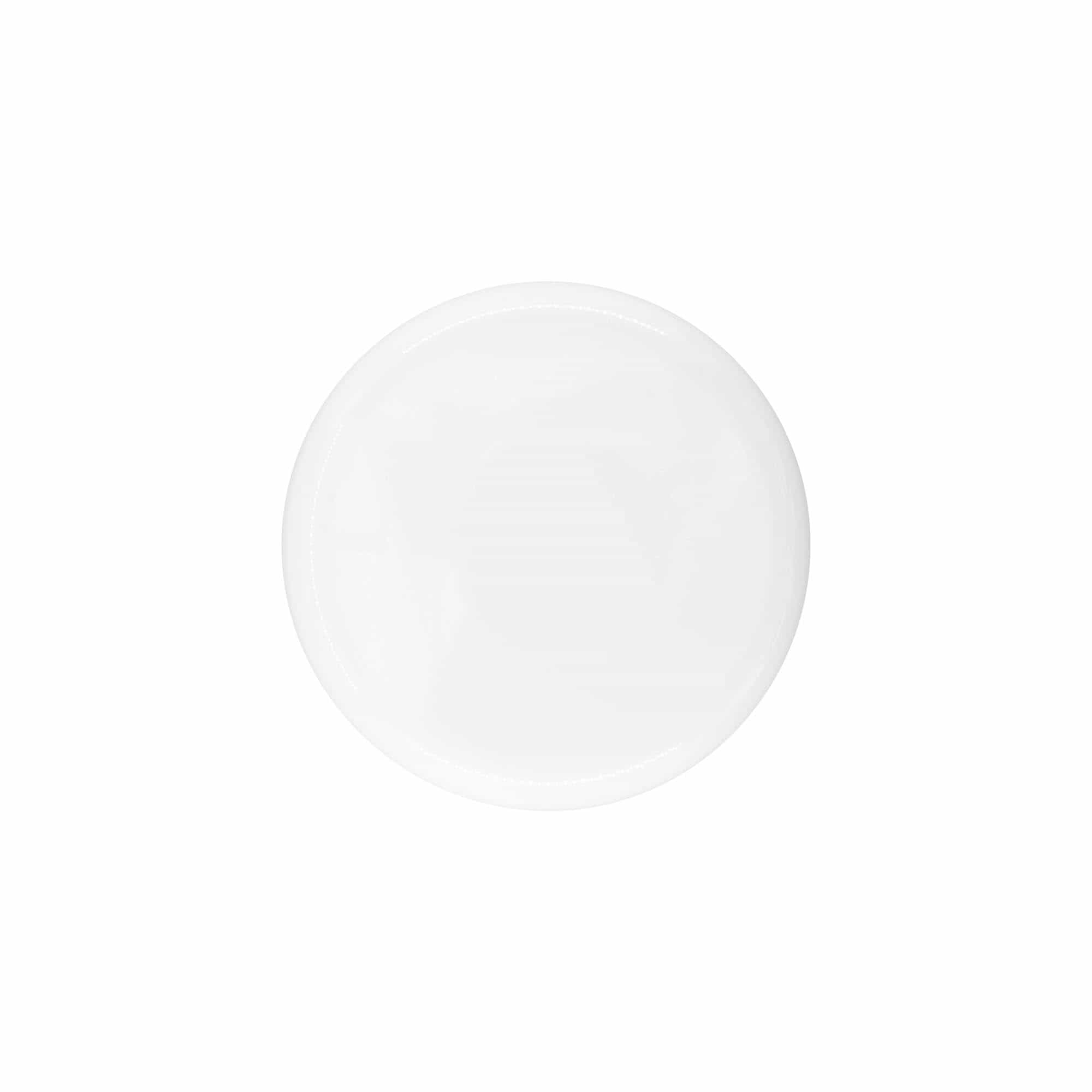 Navojni zatvarač za 150 ml 'Bianca', PP plastika, bijela
