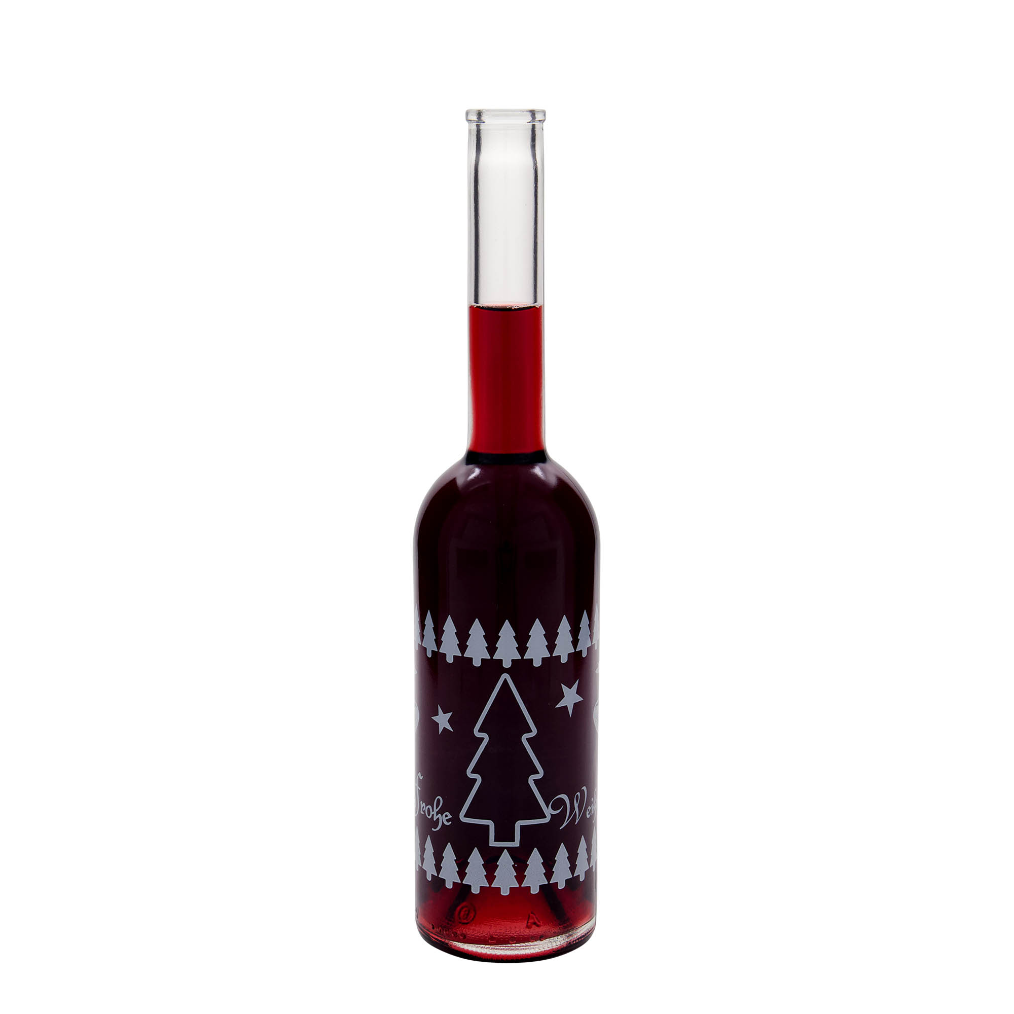 500 ml staklena boca 'Opera', motiv: Klasični Božić, grlo: pluta 500 ml staklena boca 'Opera', motiv: Klasični Božić, grlo: pluta
