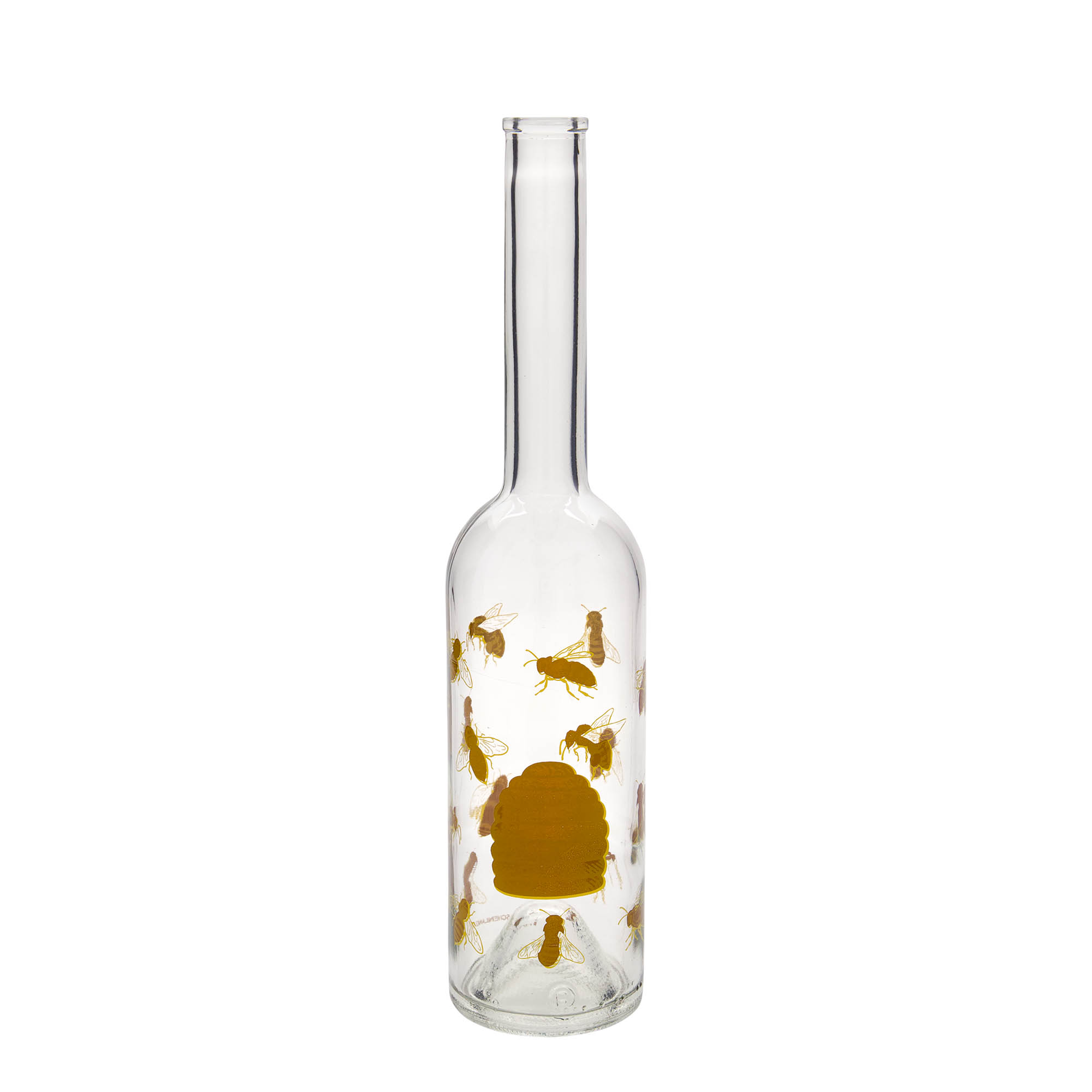 500 ml staklena boca 'Opera', motiv: pčele, otvor: pluta 500 ml staklena boca 'Opera', motiv: pčele, otvor: pluta