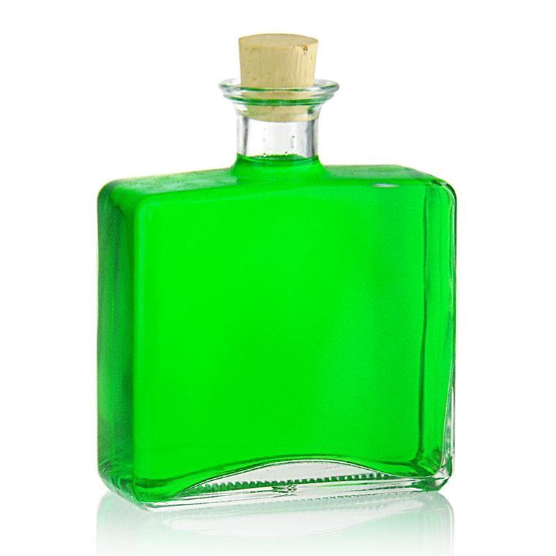 500 ml staklena boca 'Julia', pravougaona, grlo: čep 500 ml staklena boca 'Julia', pravougaona, grlo: čep