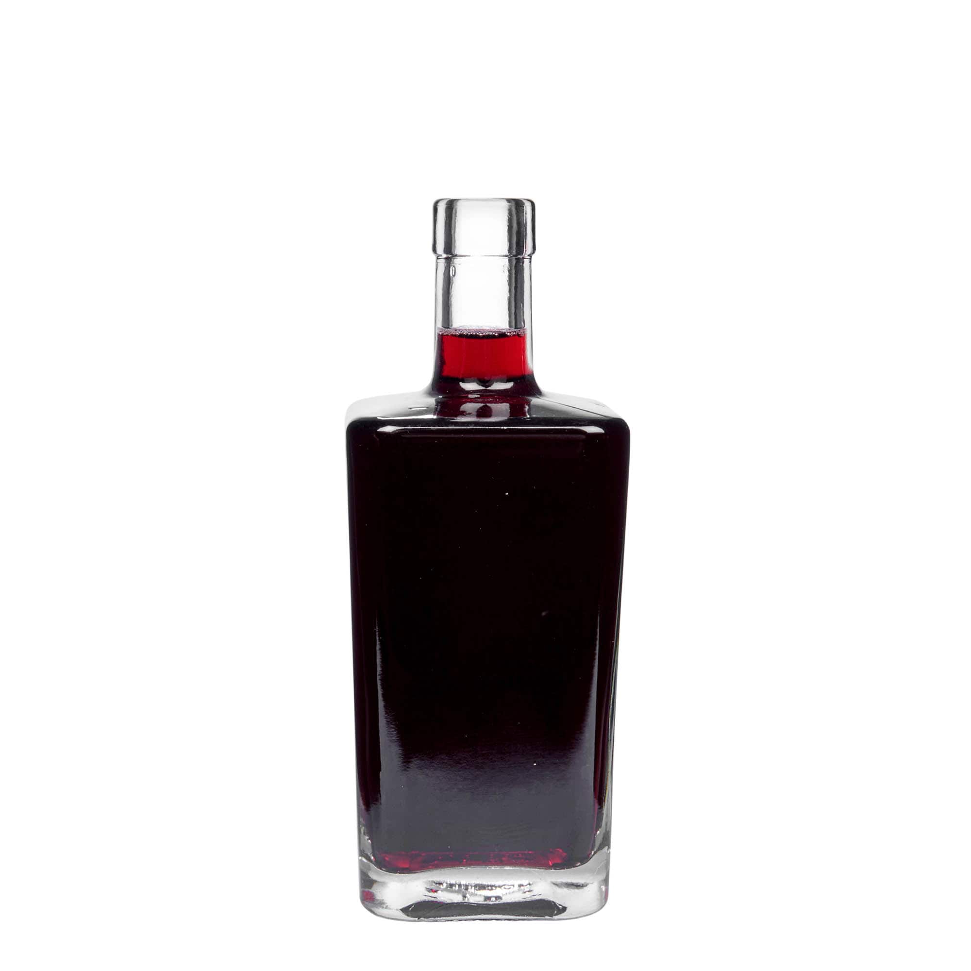500 ml staklena boca 'Noel', kvadratna, grlo: čep