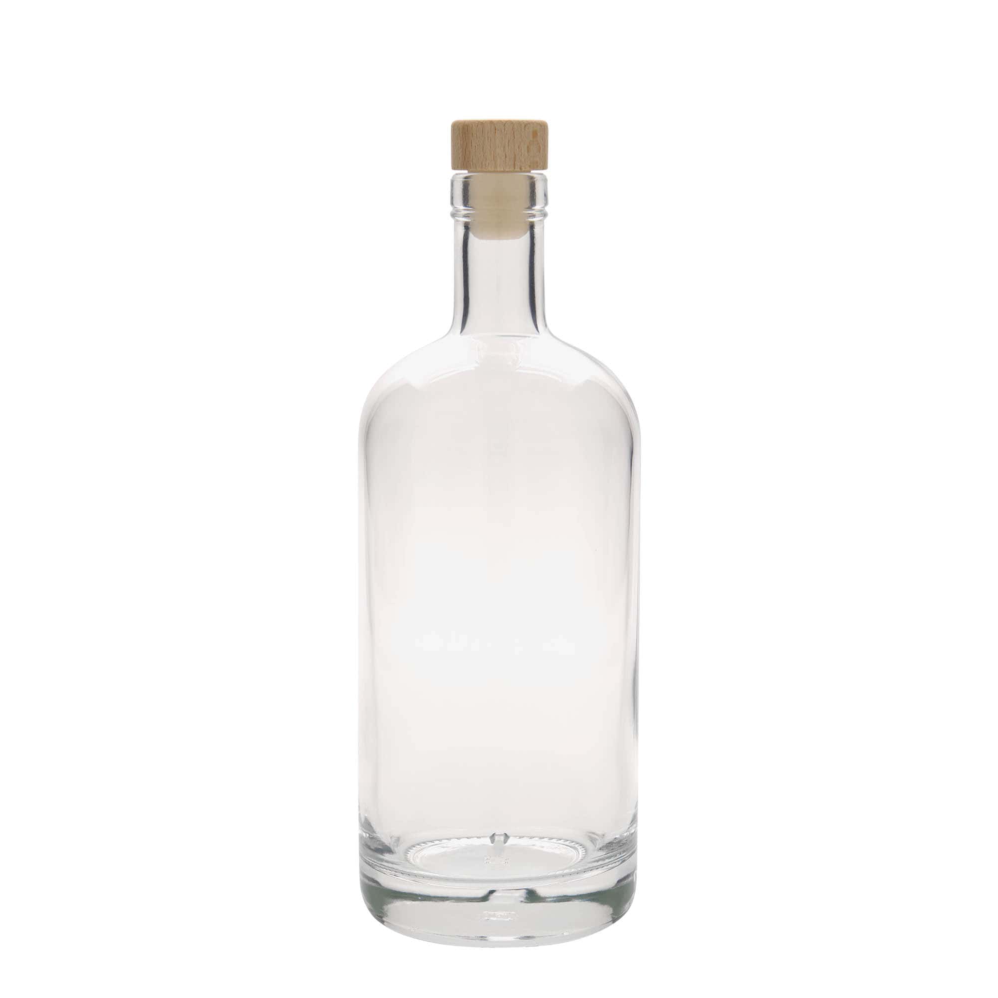 700 ml staklena boca „Linea Uno“, grlo: čep