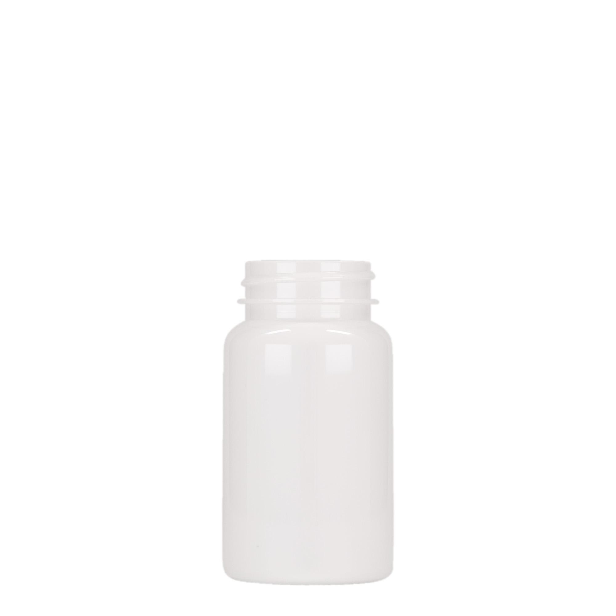 PET-Packer flaša 100 ml, plastika, bijela, otvor: GPI 38/400 PET-Packer flaša 100 ml, plastika, bijela, otvor: GPI 38/400