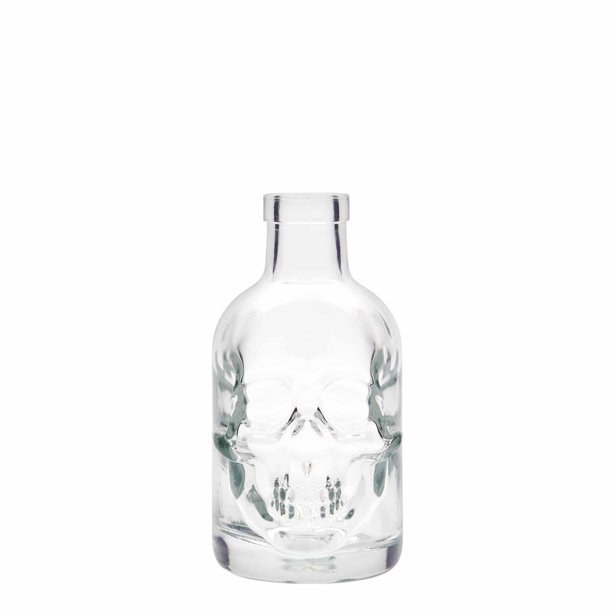200 ml staklena boca „Lubanja“, otvor: čep