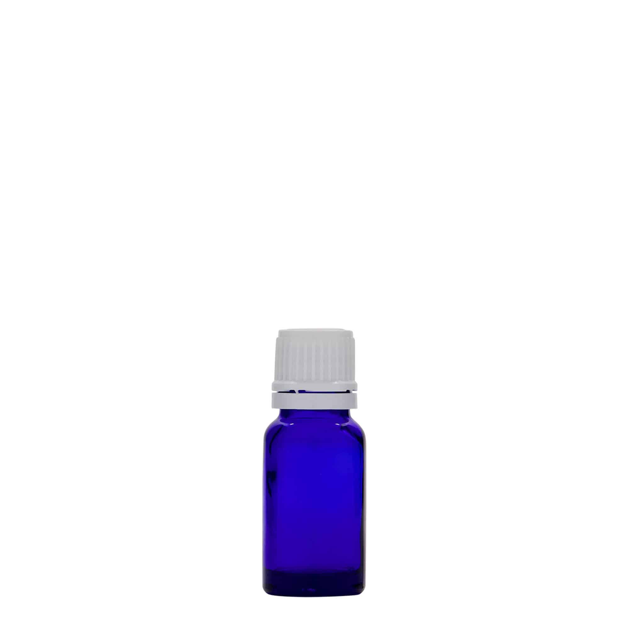 Medicinska flaša 10 ml, staklo, kraljevsko plava, otvor: DIN 18 Medicinska flaša 10 ml, staklo, kraljevsko plava, otvor: DIN 18