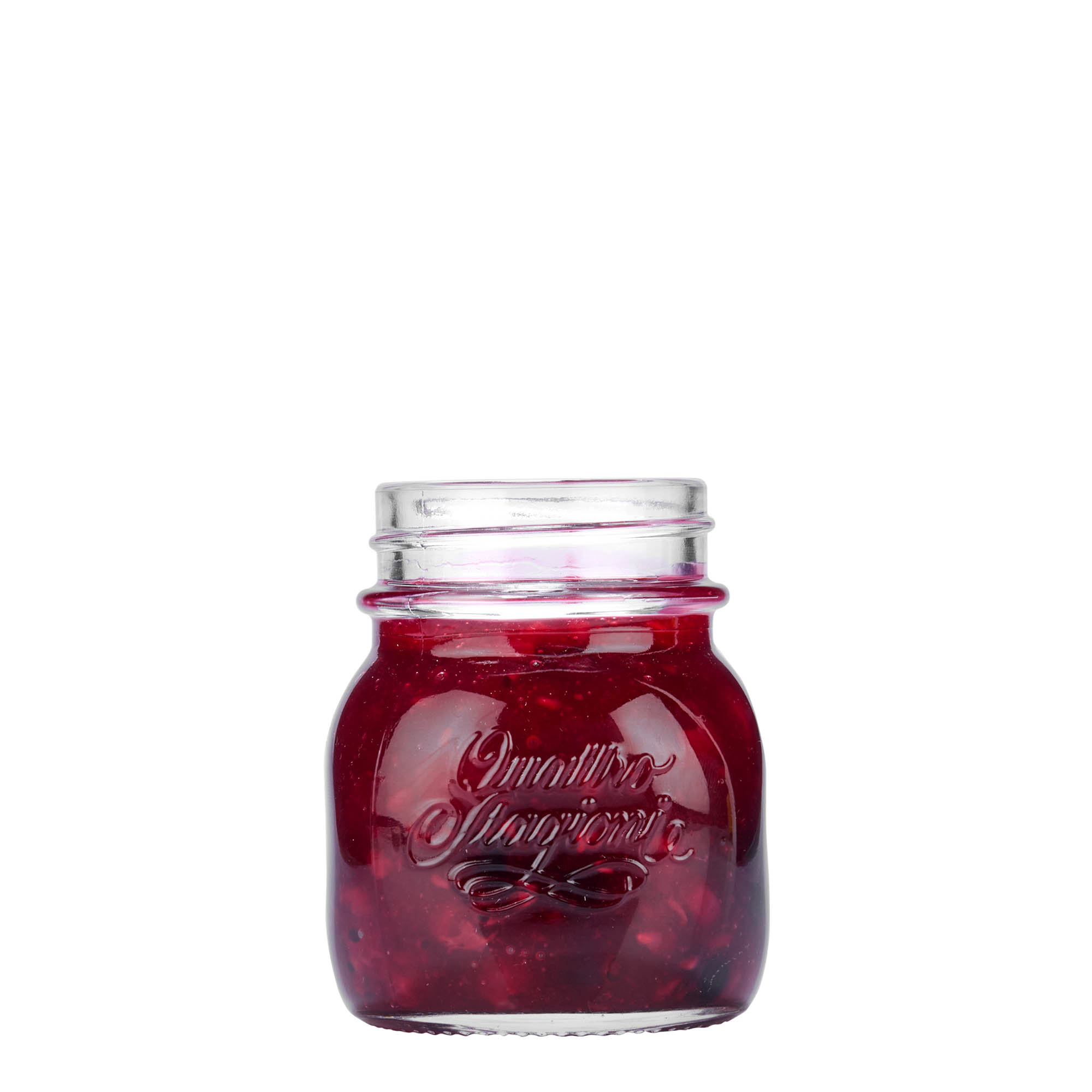 150 ml staklena tegla 'Quattro Stagioni', otvor: navojni poklopac 150 ml staklena tegla 'Quattro Stagioni', otvor: navojni poklopac