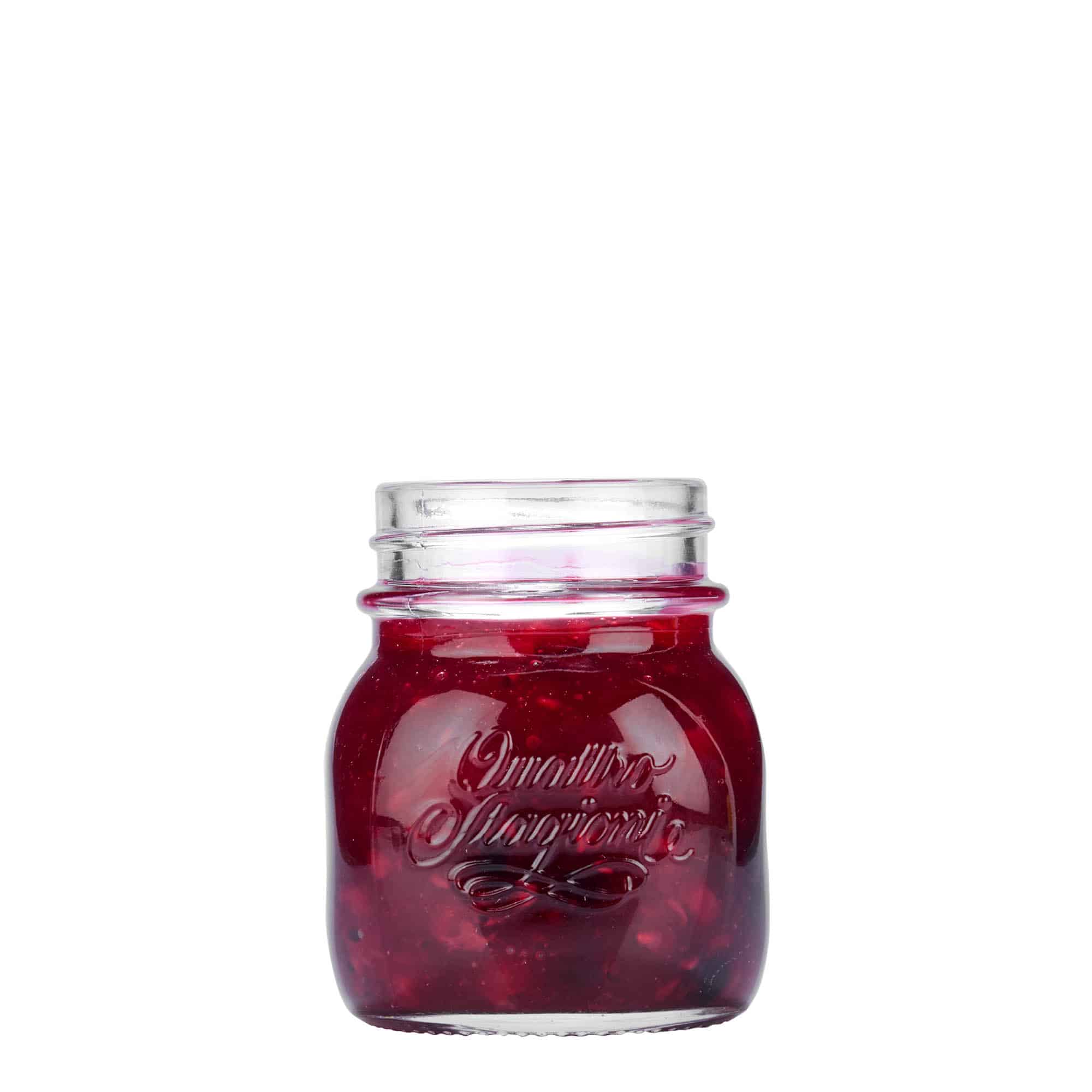 150 ml staklena tegla „Quattro Stagioni“, otvor: navojni poklopac