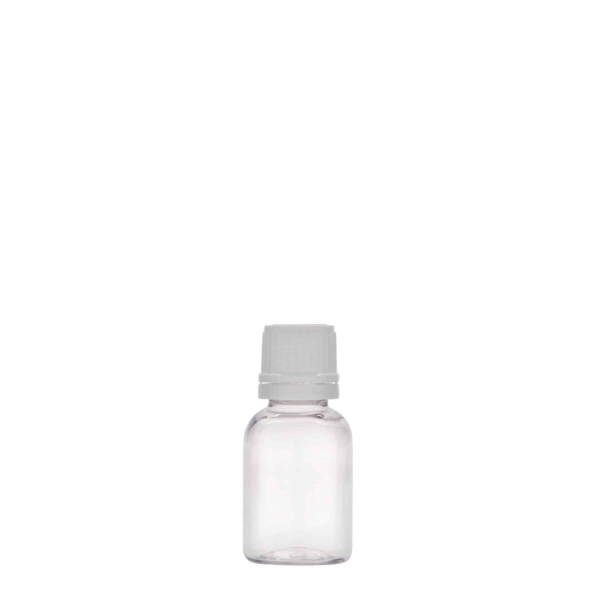 PET medicinska flaša 20 ml 'Easy Living', plastika, otvor: DIN 18