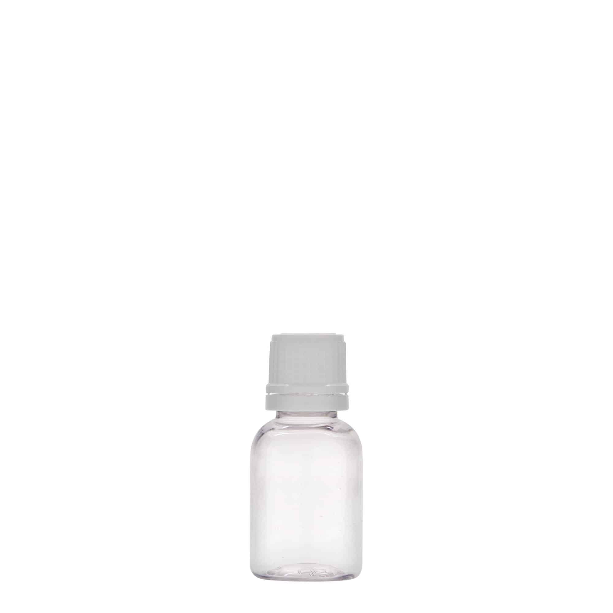 20 ml PET-medicinska bočica 'Easy Living', plastika, grlo: DIN 18