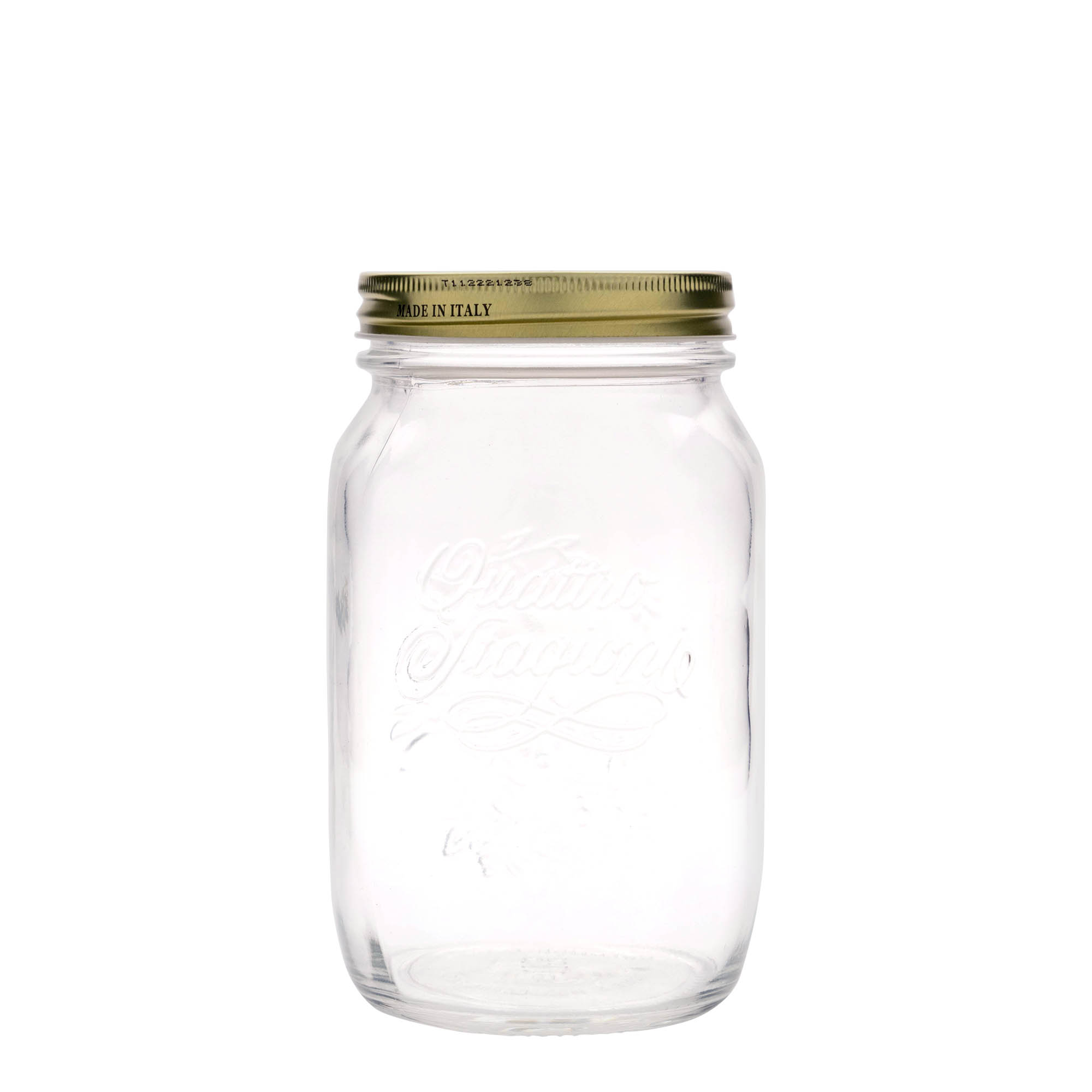 1.000 ml staklena posuda 'Quattro Stagioni', otvor: navojni poklopac 1.000 ml staklena posuda 'Quattro Stagioni', otvor: navojni poklopac