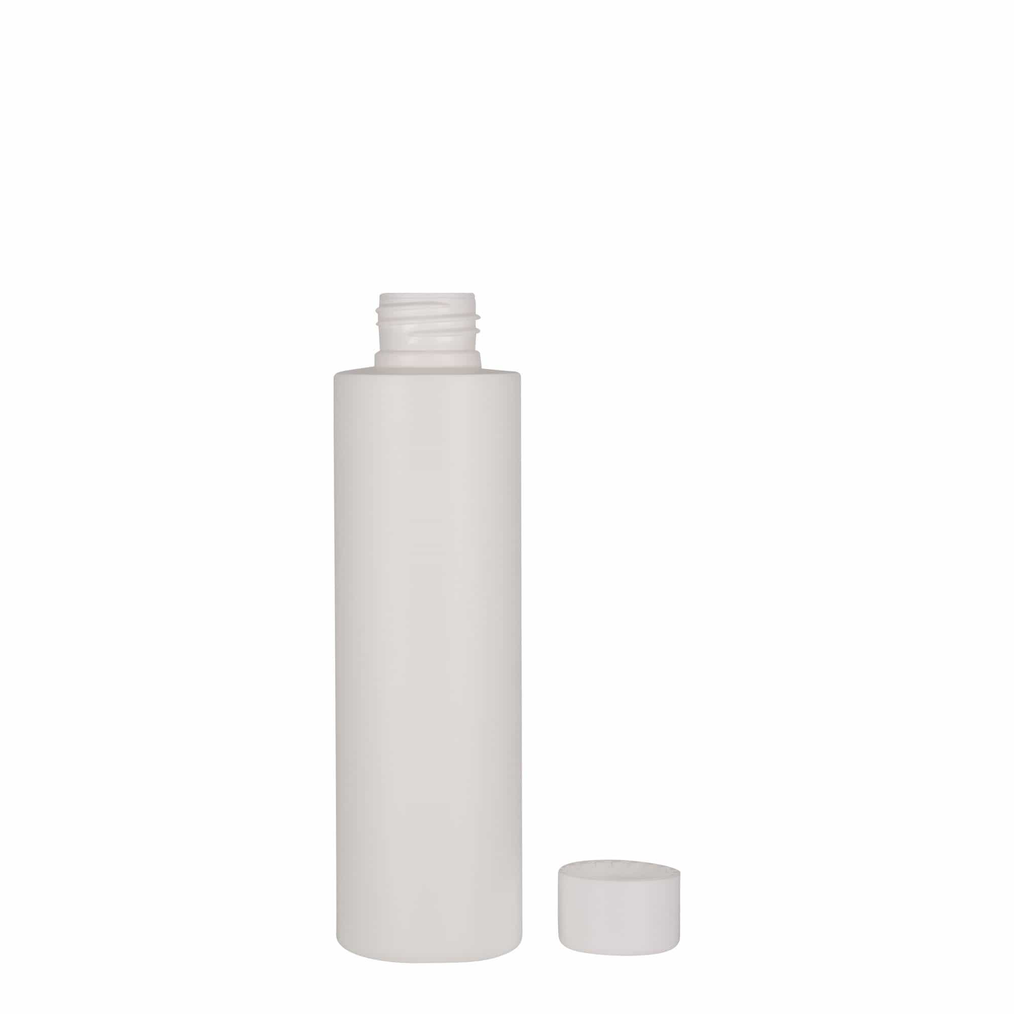 150 ml plastična boca 'Pipe', HDPE, bijela, grlo: 24/410