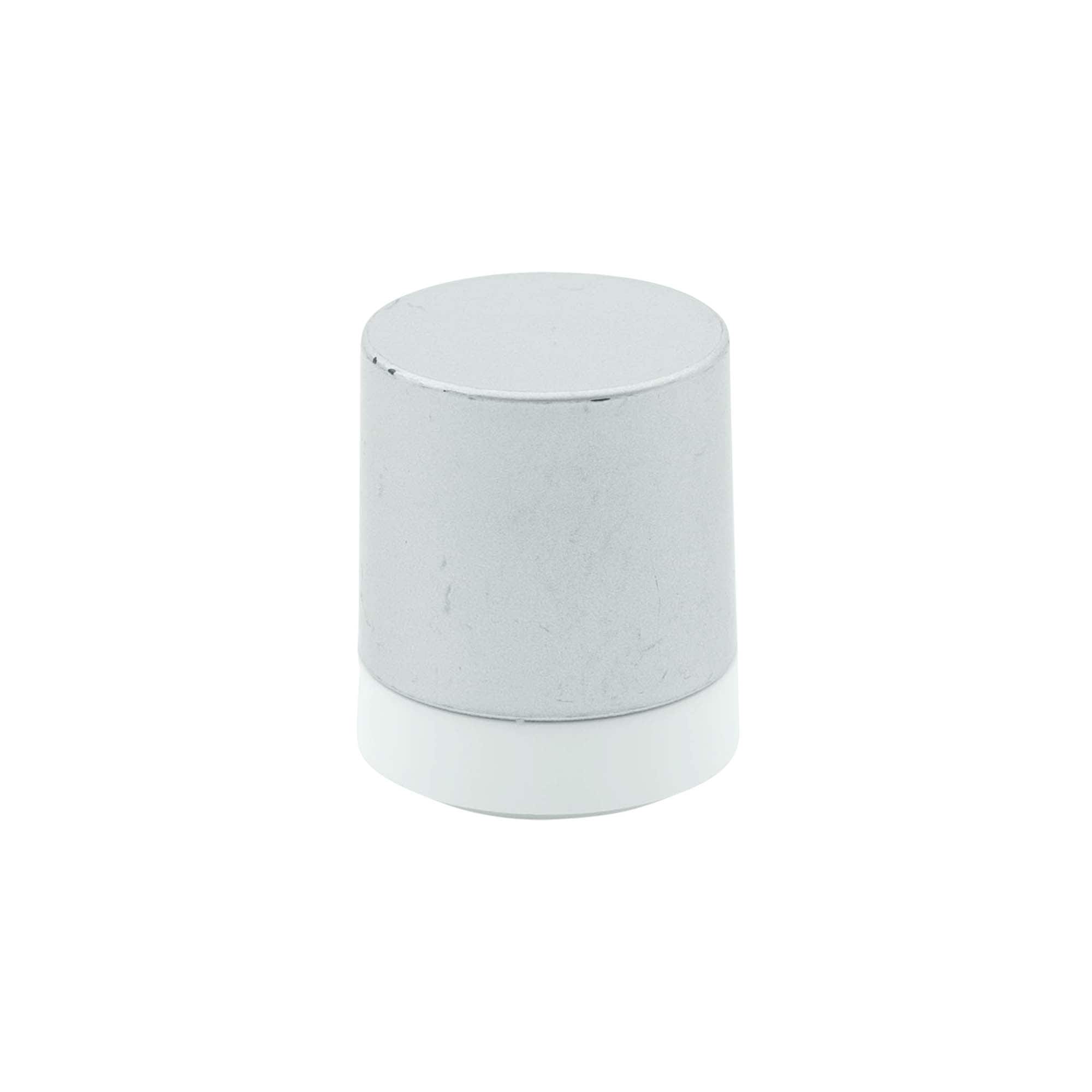 Airless Dispenser Pumpa glava „Micro“, PP-plastika, srebrna