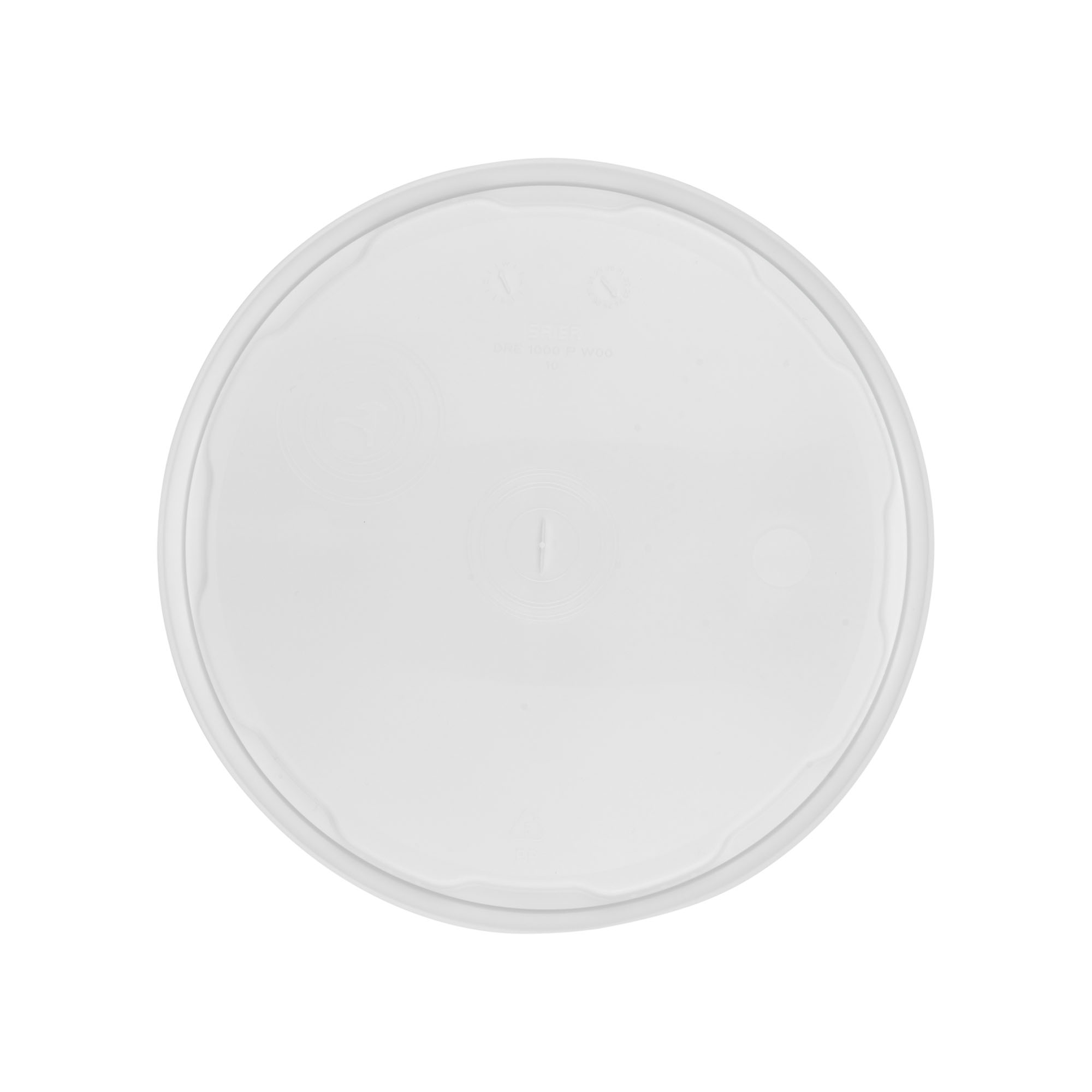 Poklopac za kantu 10 l, PP plastika, bijela