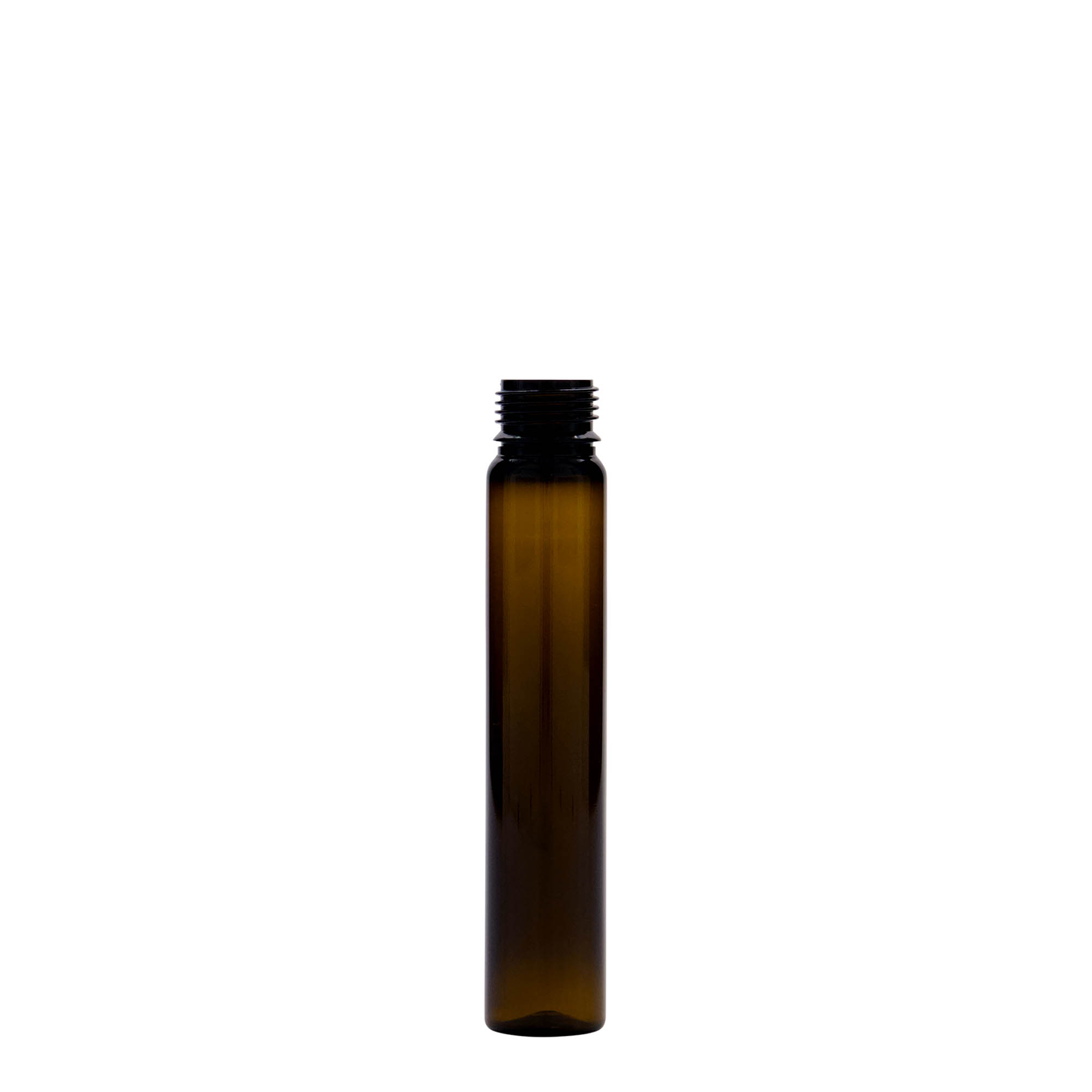 PET cjevčica 25 ml, plastika, smeđa, otvor: Navojni zatvarač PET cjevčica 25 ml, plastika, smeđa, otvor: Navojni zatvarač