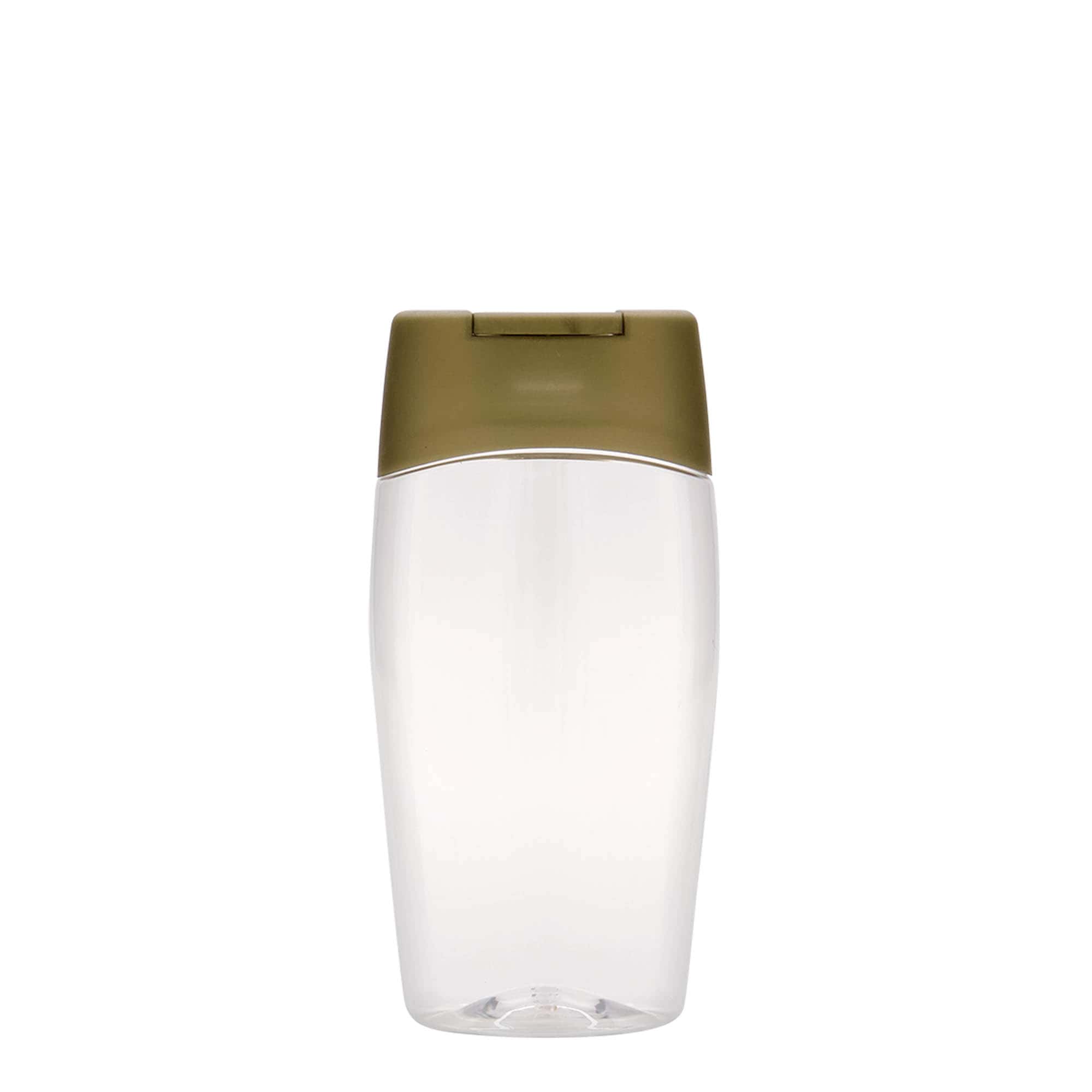 200 ml PET boca 'Squeeze', ovalna, plastična