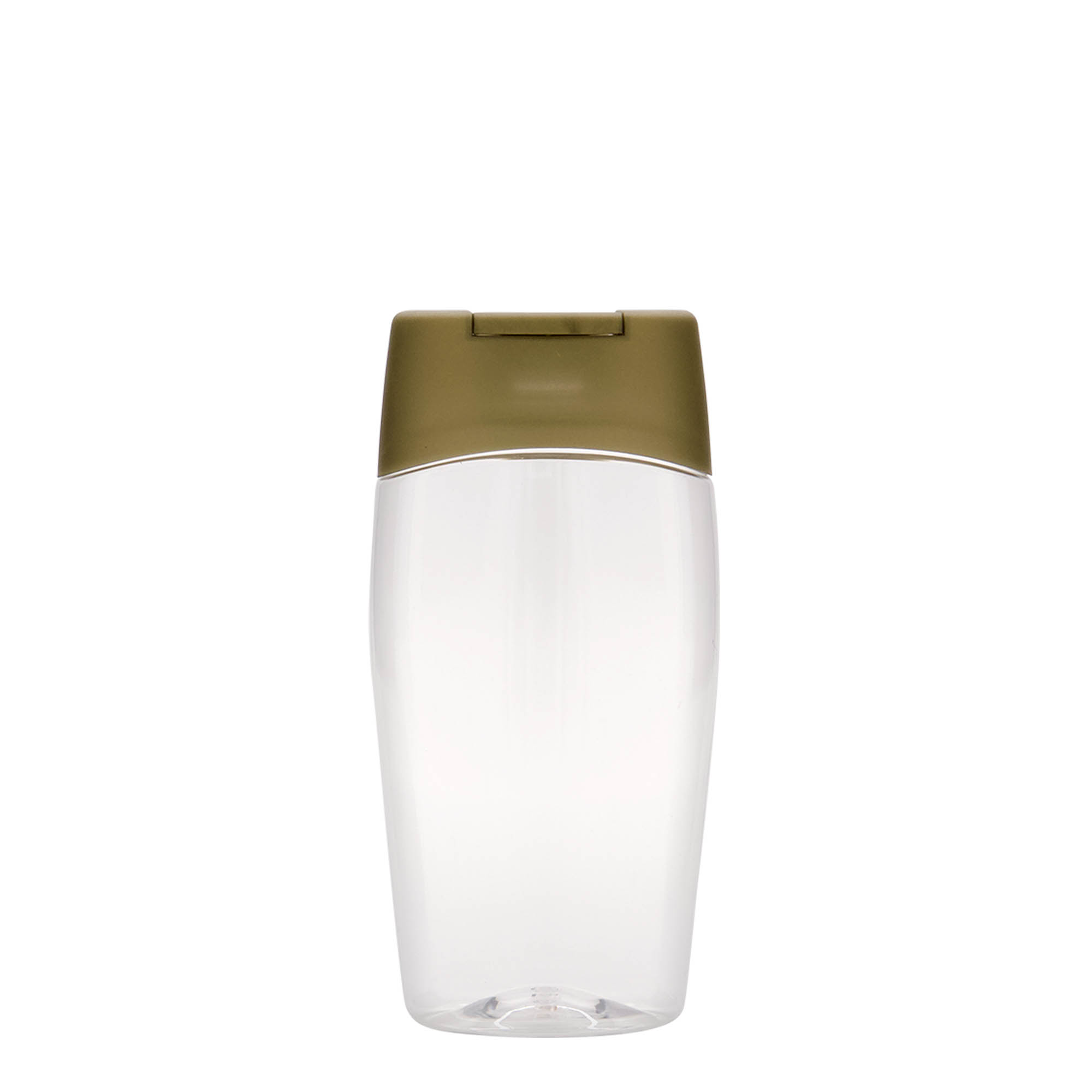 200 ml PET boca „Squeeze“, ovalna, plastična