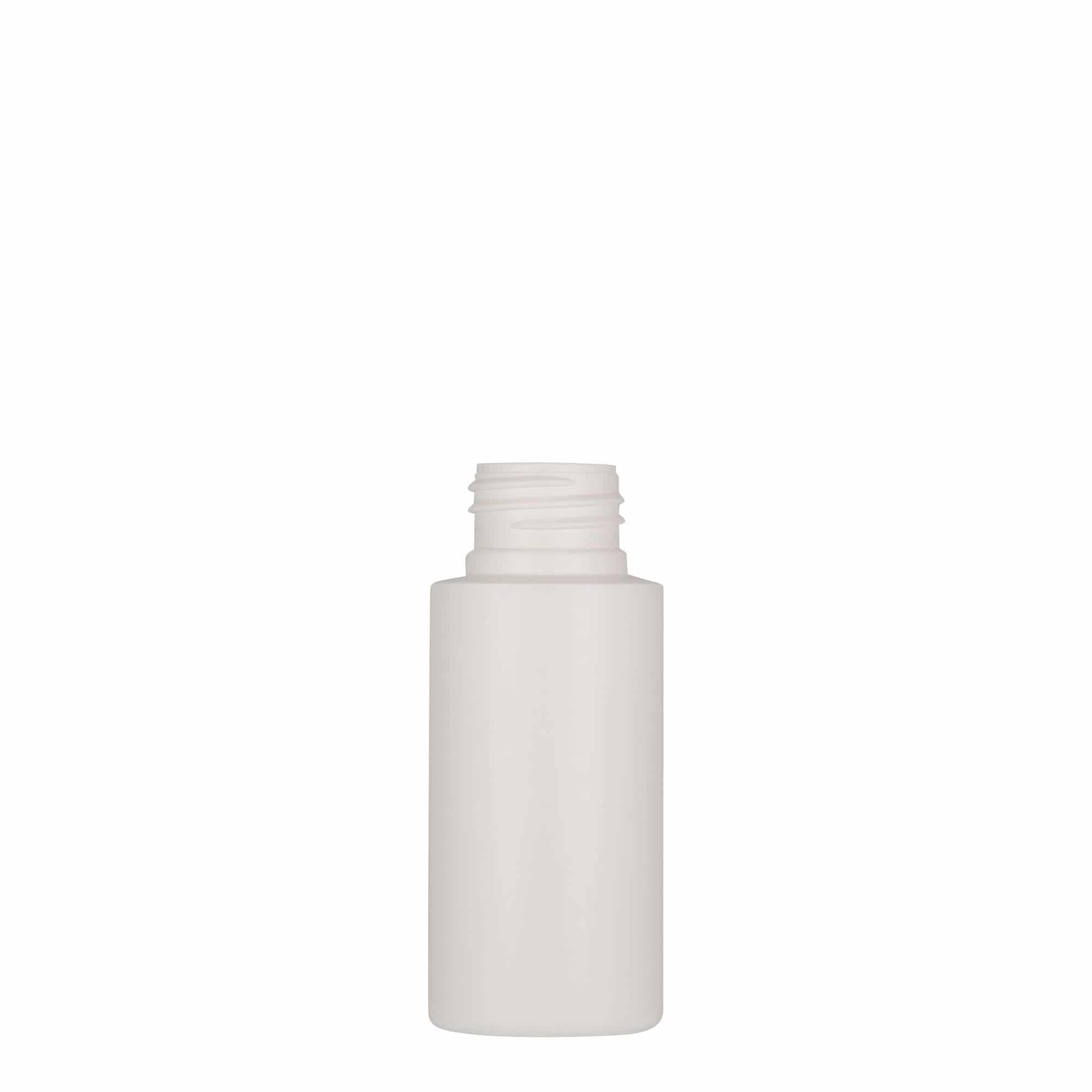 Plastična flaša 50 ml 'Pipe', HDPE, bijela, otvor: GPI 24/410 Plastična flaša 50 ml 'Pipe', HDPE, bijela, otvor: GPI 24/410