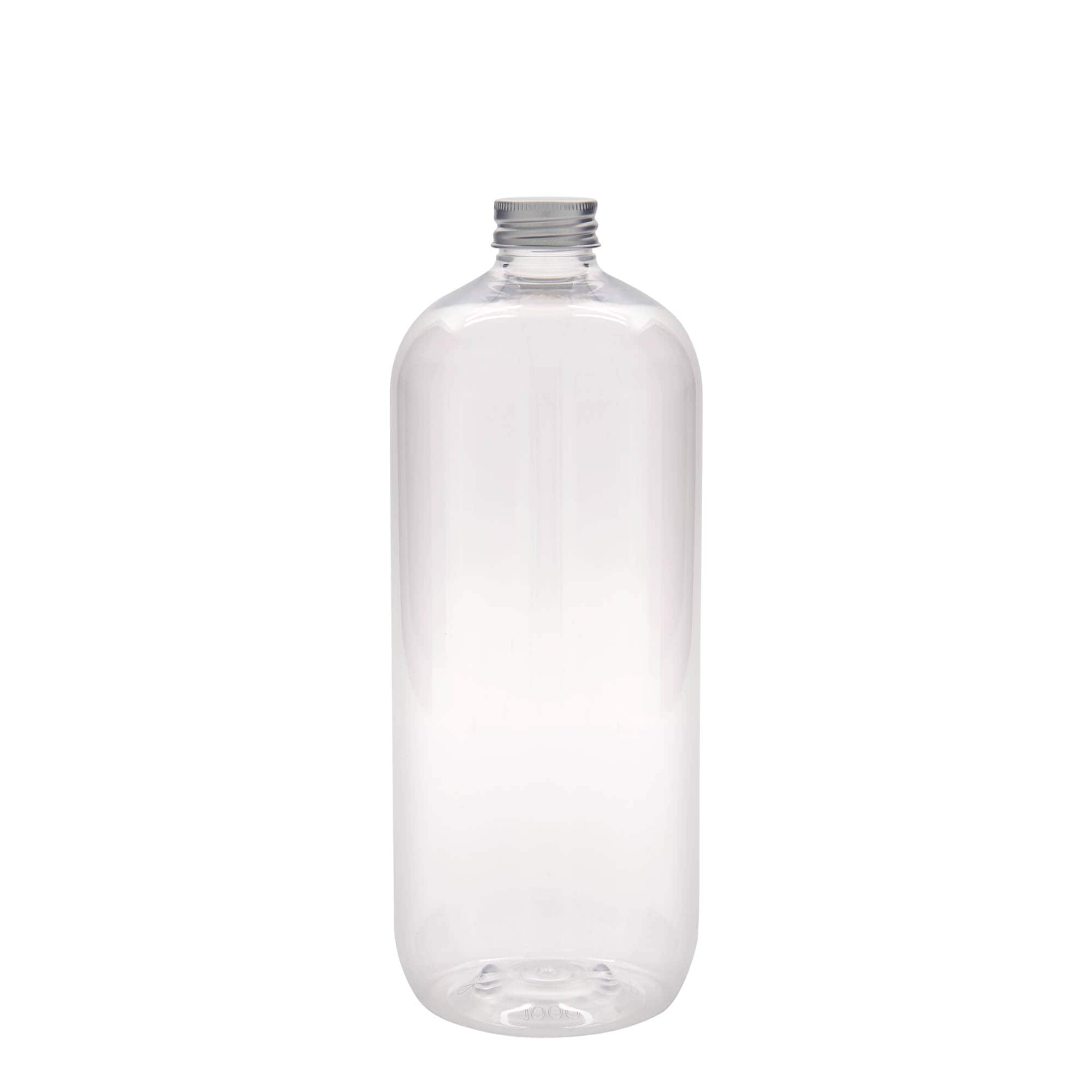 1.000 ml PET boca „Boston“, plastika, grlo: 28/410