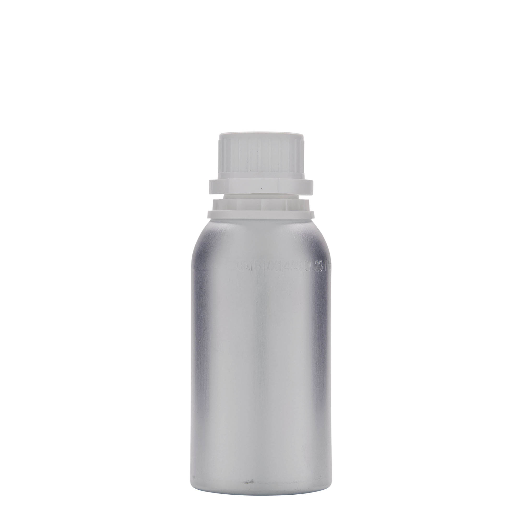 275 ml aluminijska boca, metal, srebrna, grlo: DIN 32